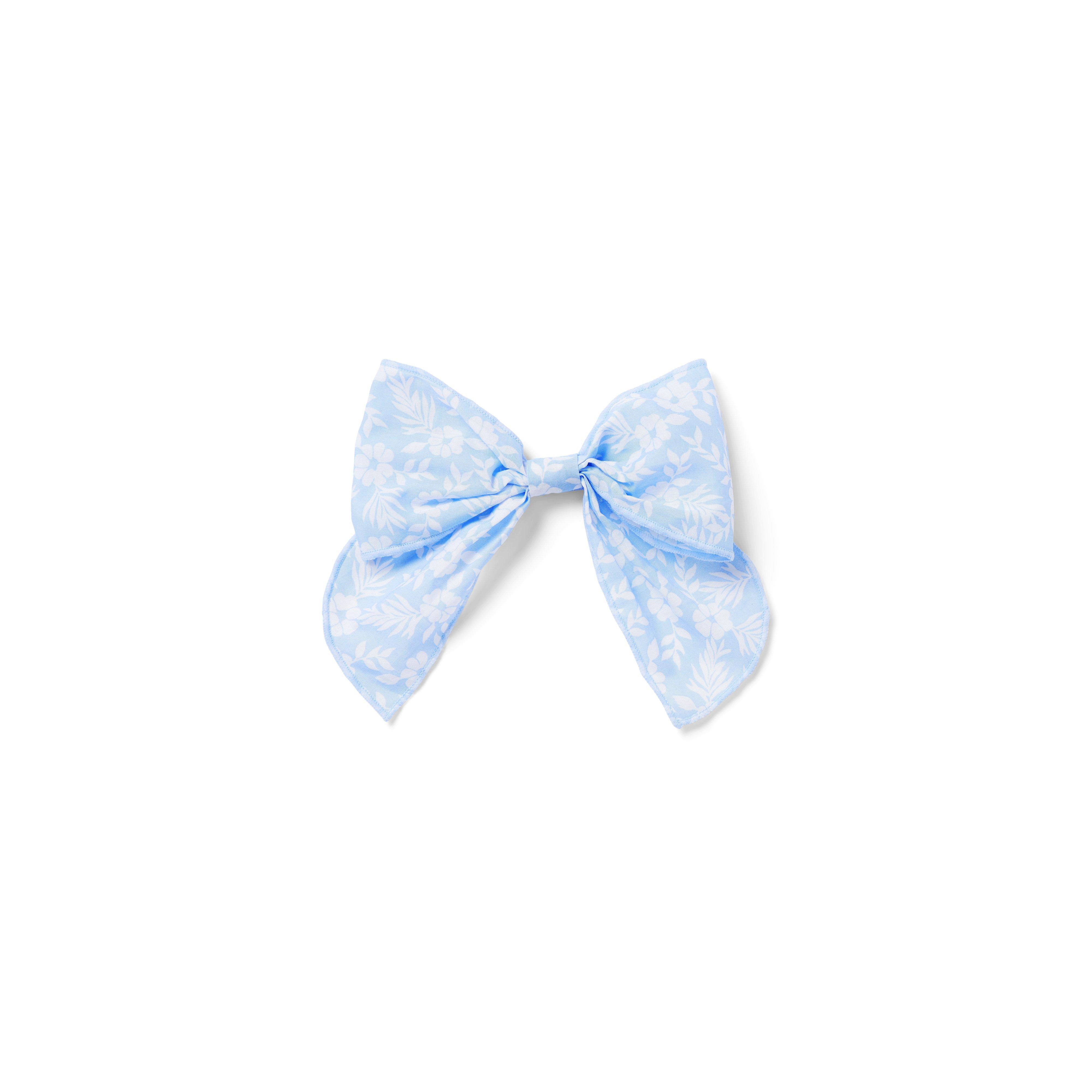 Floral Bow Barrette image number 0