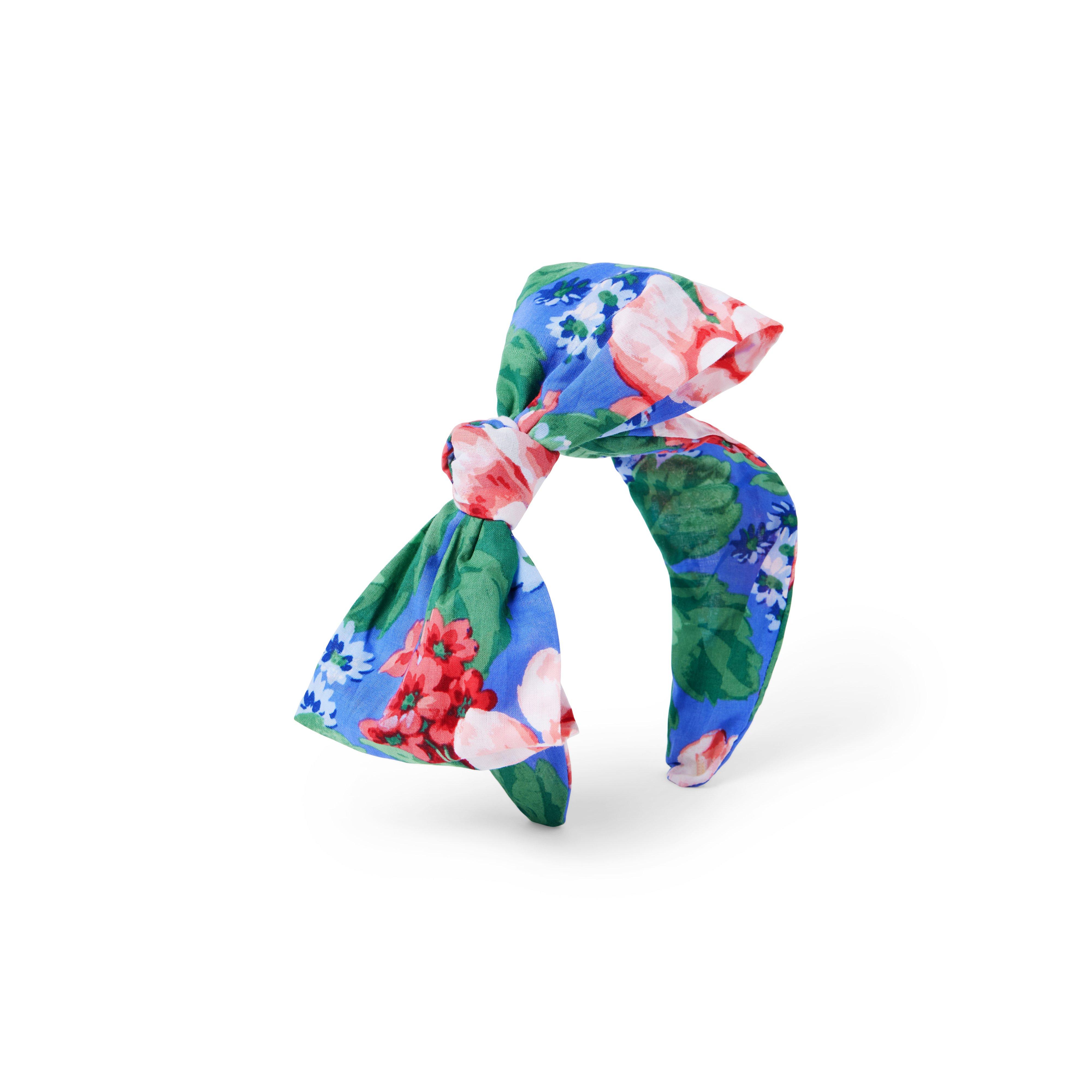 Floral Bow Headband image number 0