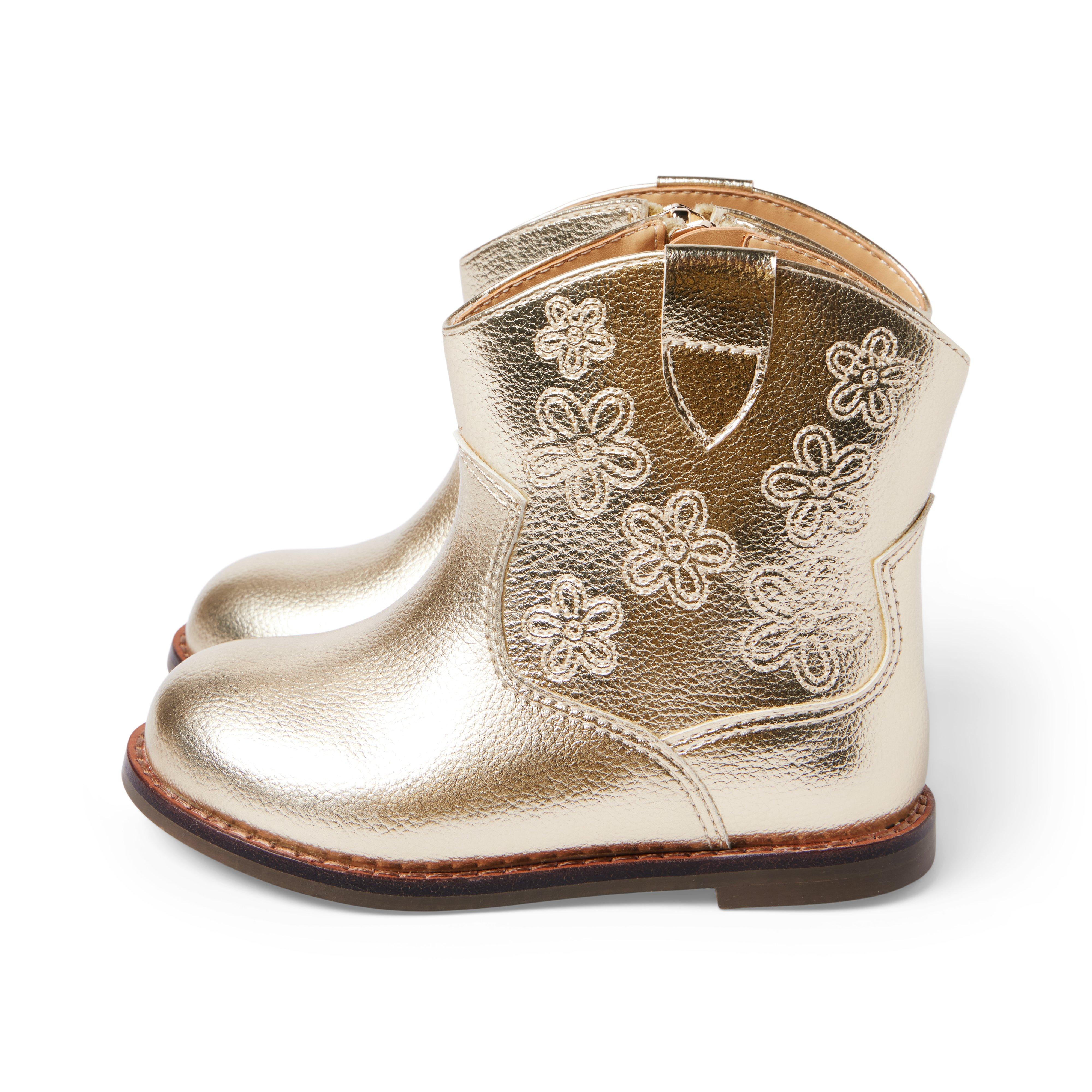 Metallic Cowboy Boot image number 1