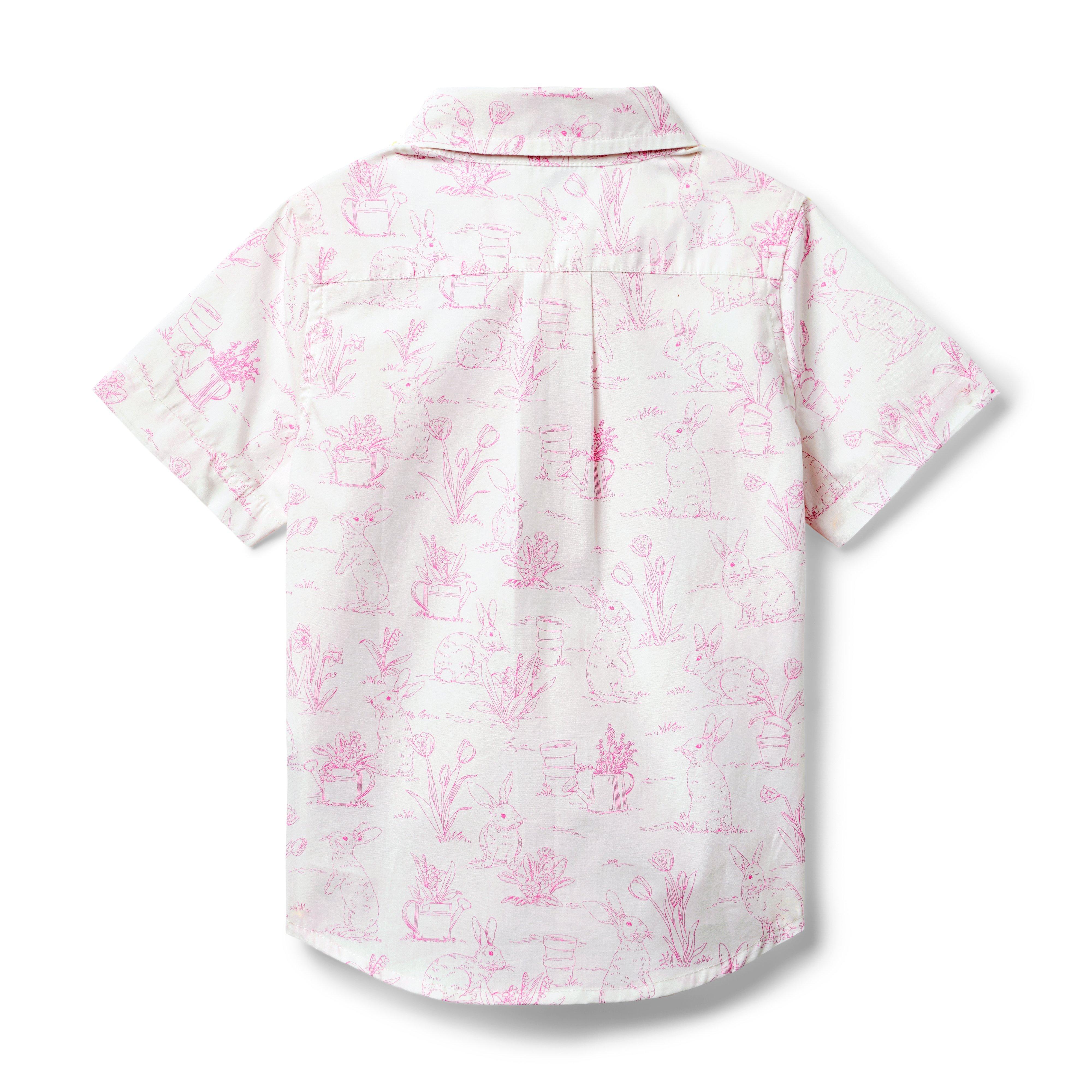 Bunny Toile Poplin Shirt image number 1