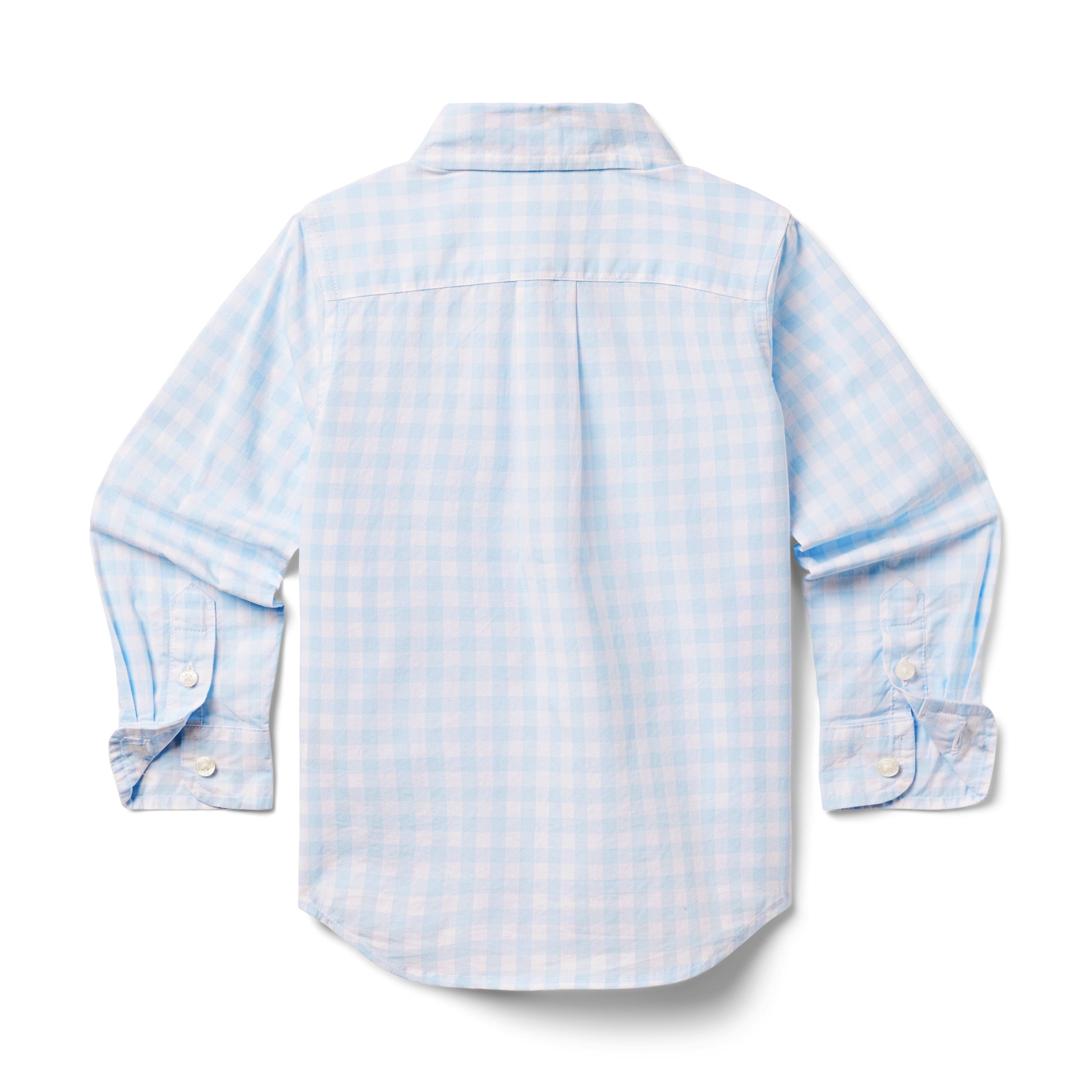 Gingham Poplin Shirt