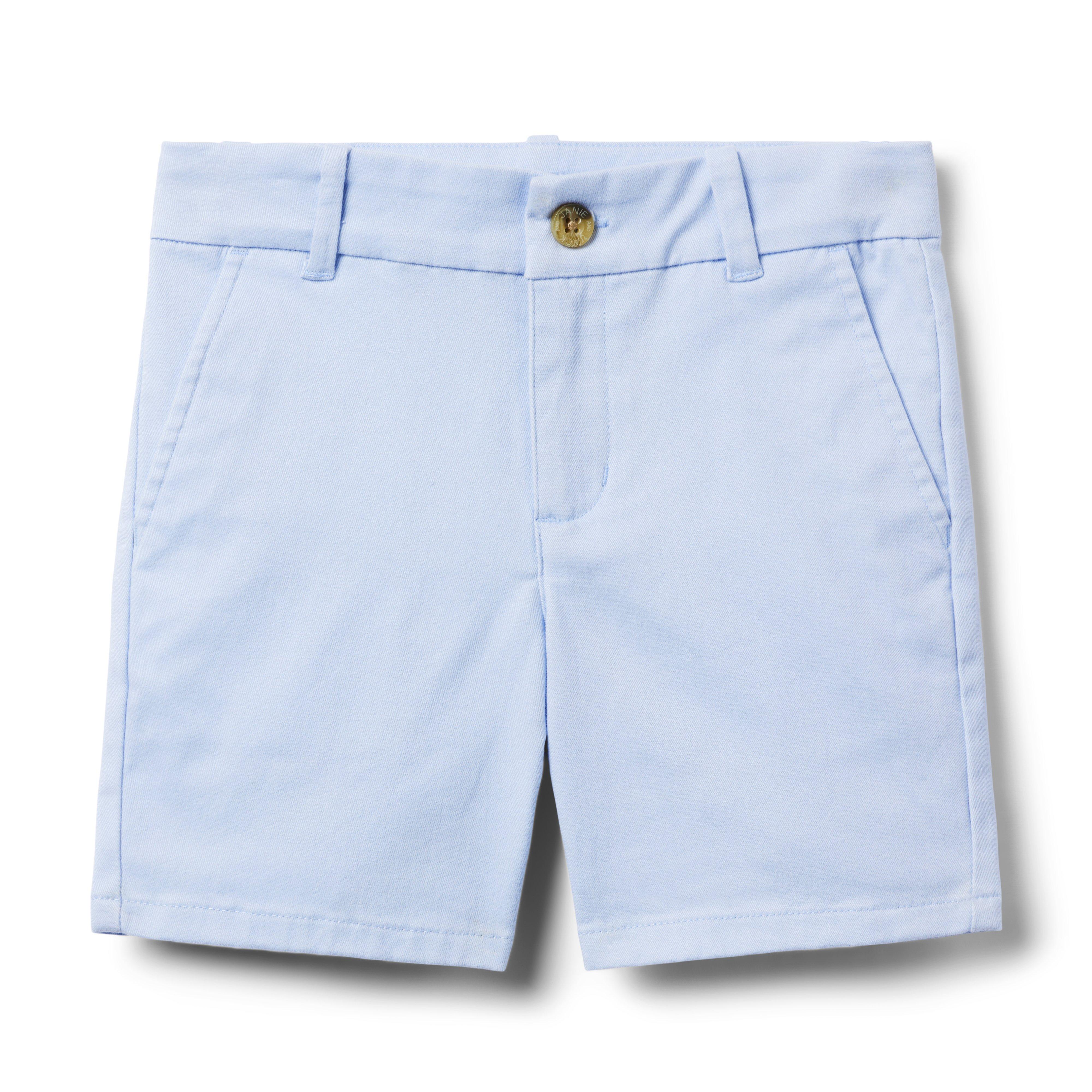 Twill shorts - Light khaki green - Kids