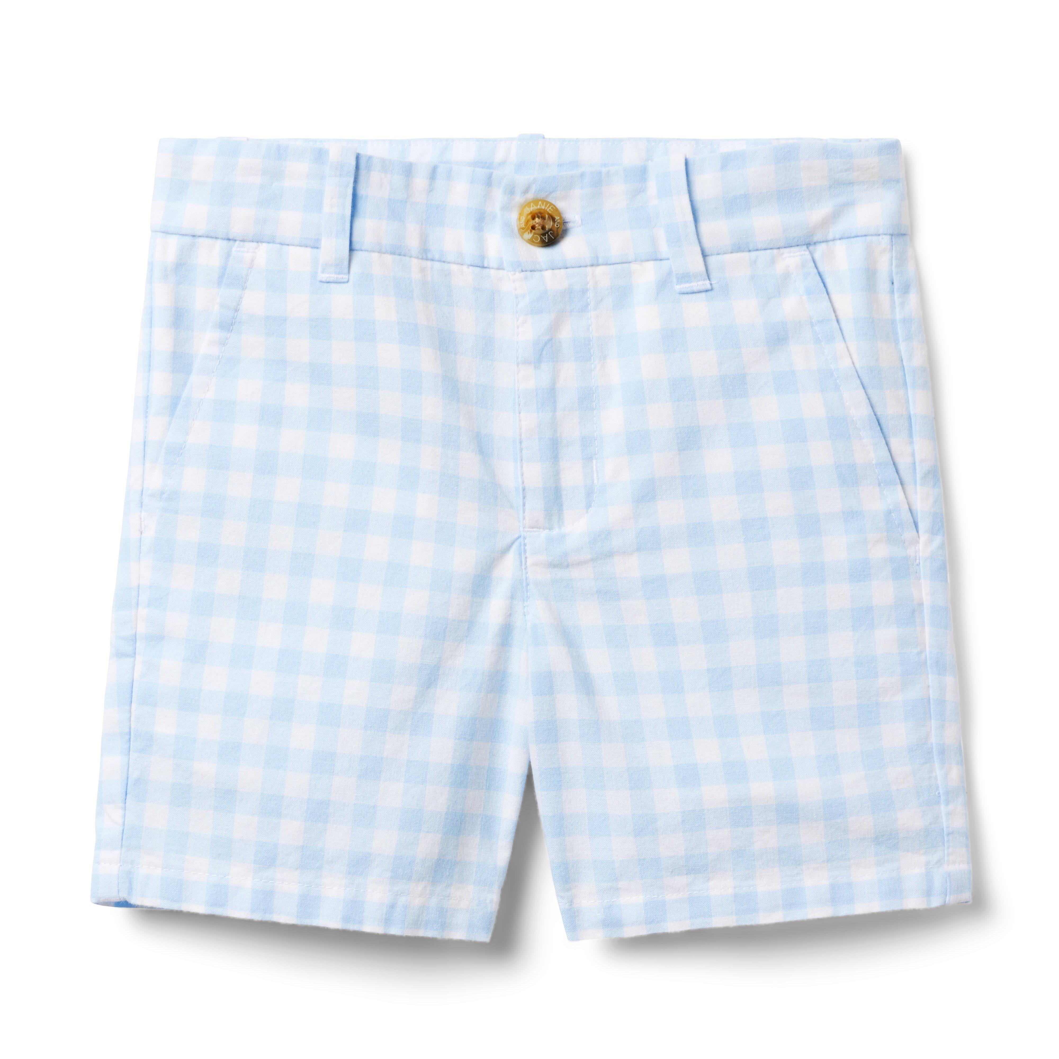 Gingham Poplin Short