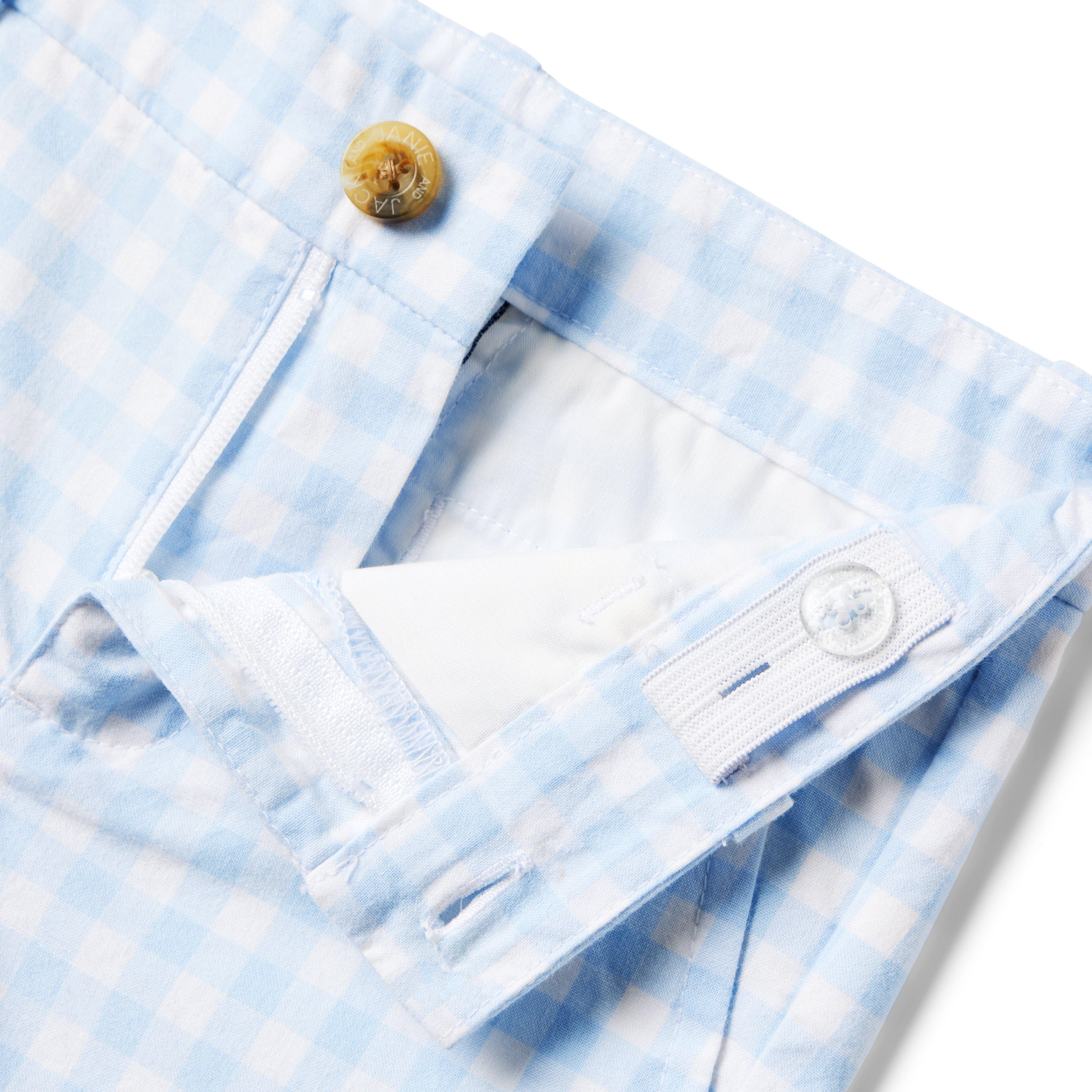 Gingham Poplin Short