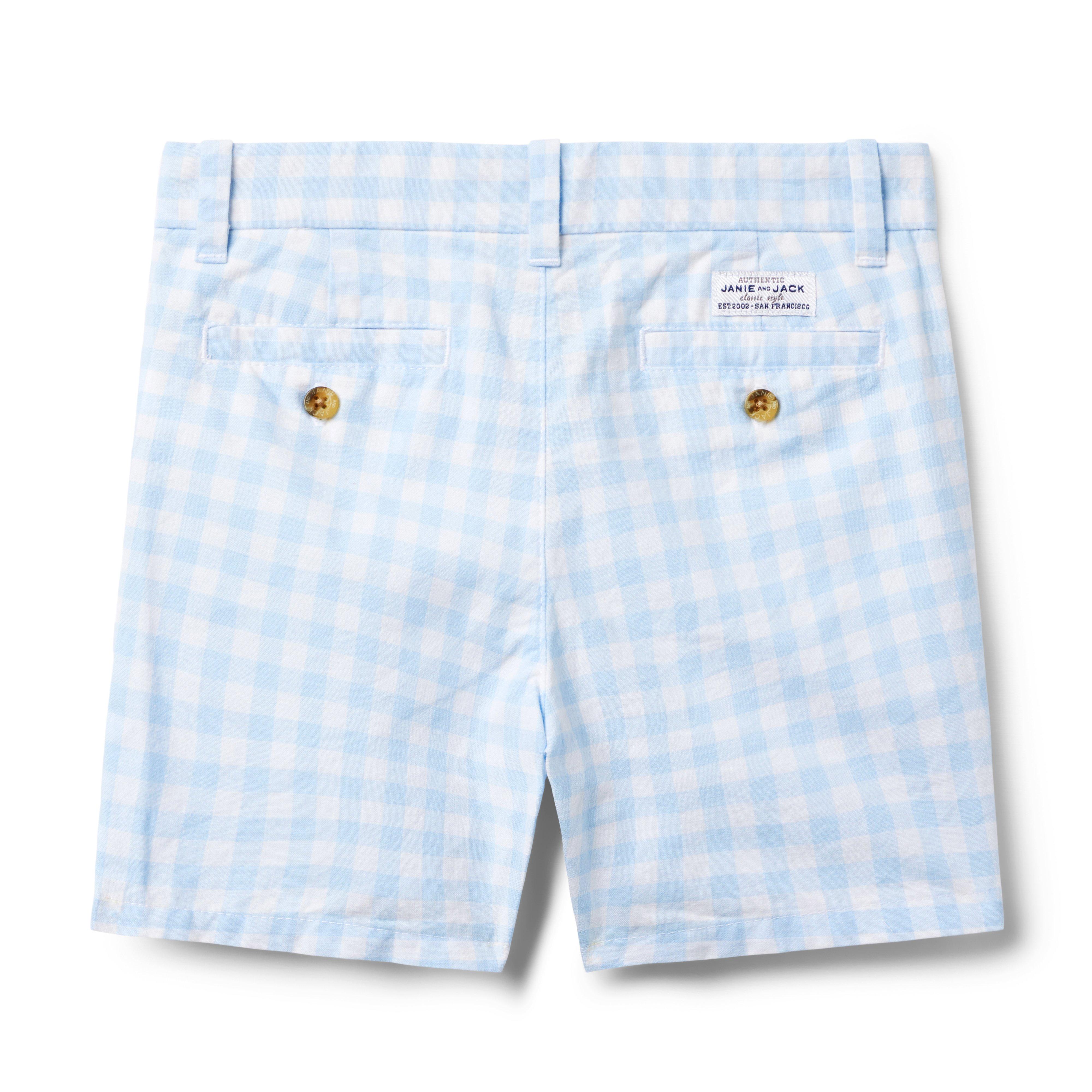 Gingham Poplin Short