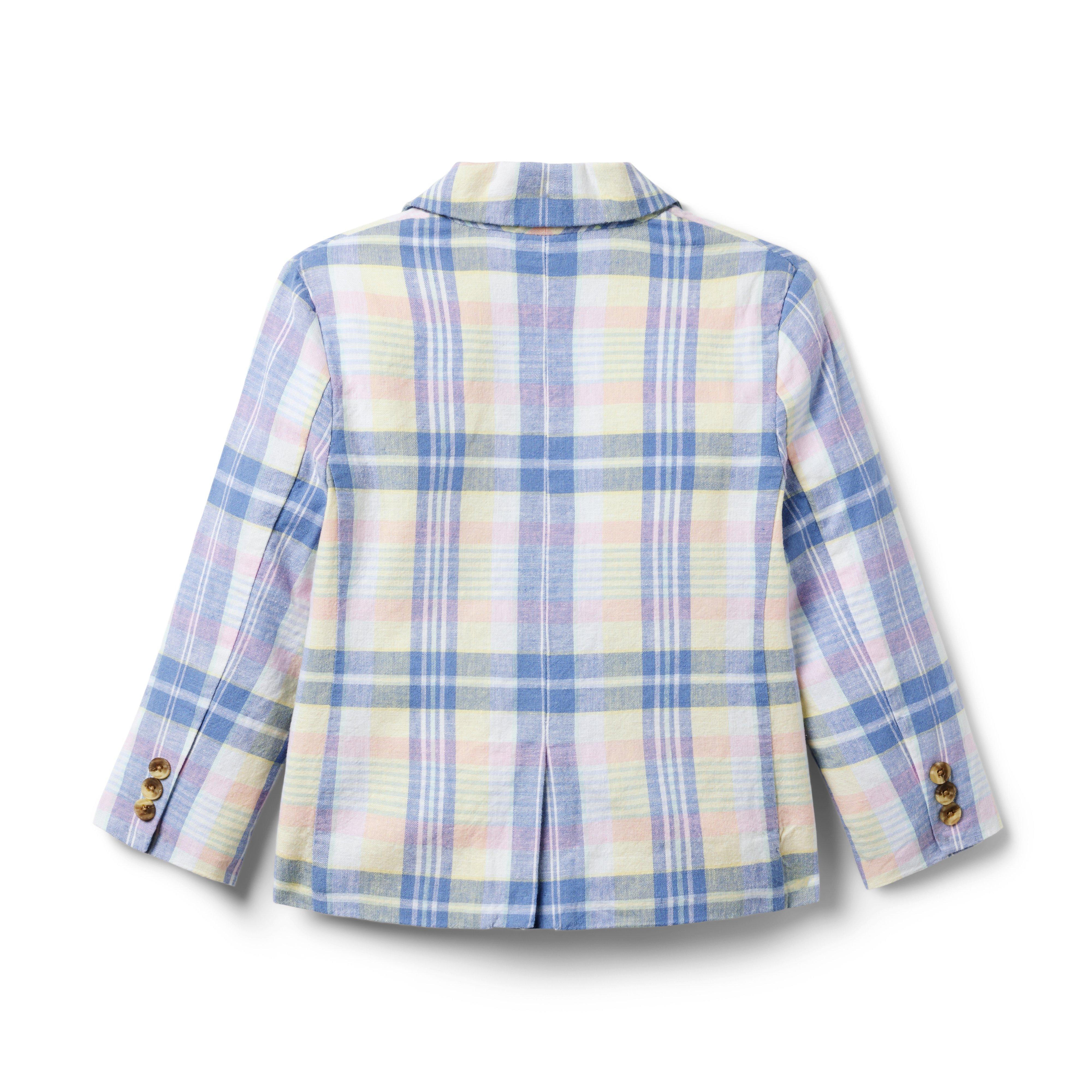 The Plaid Linen-Cotton Blazer image number 2