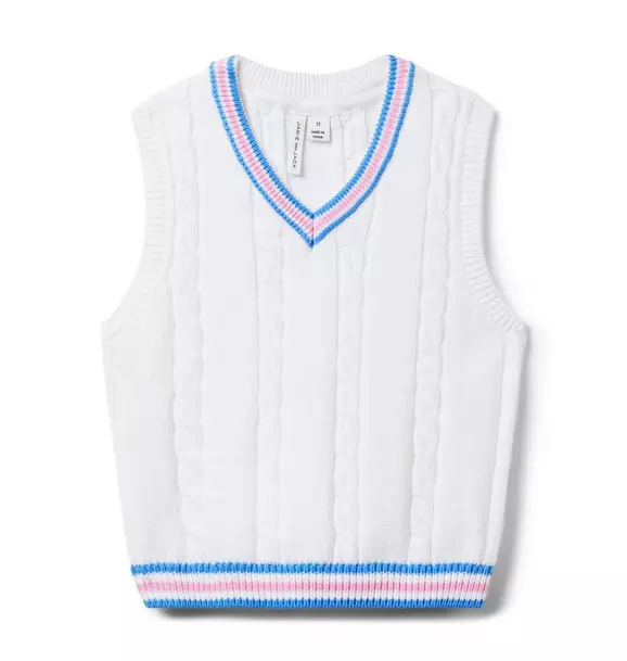 The Cable Knit Sweater Vest image number 0