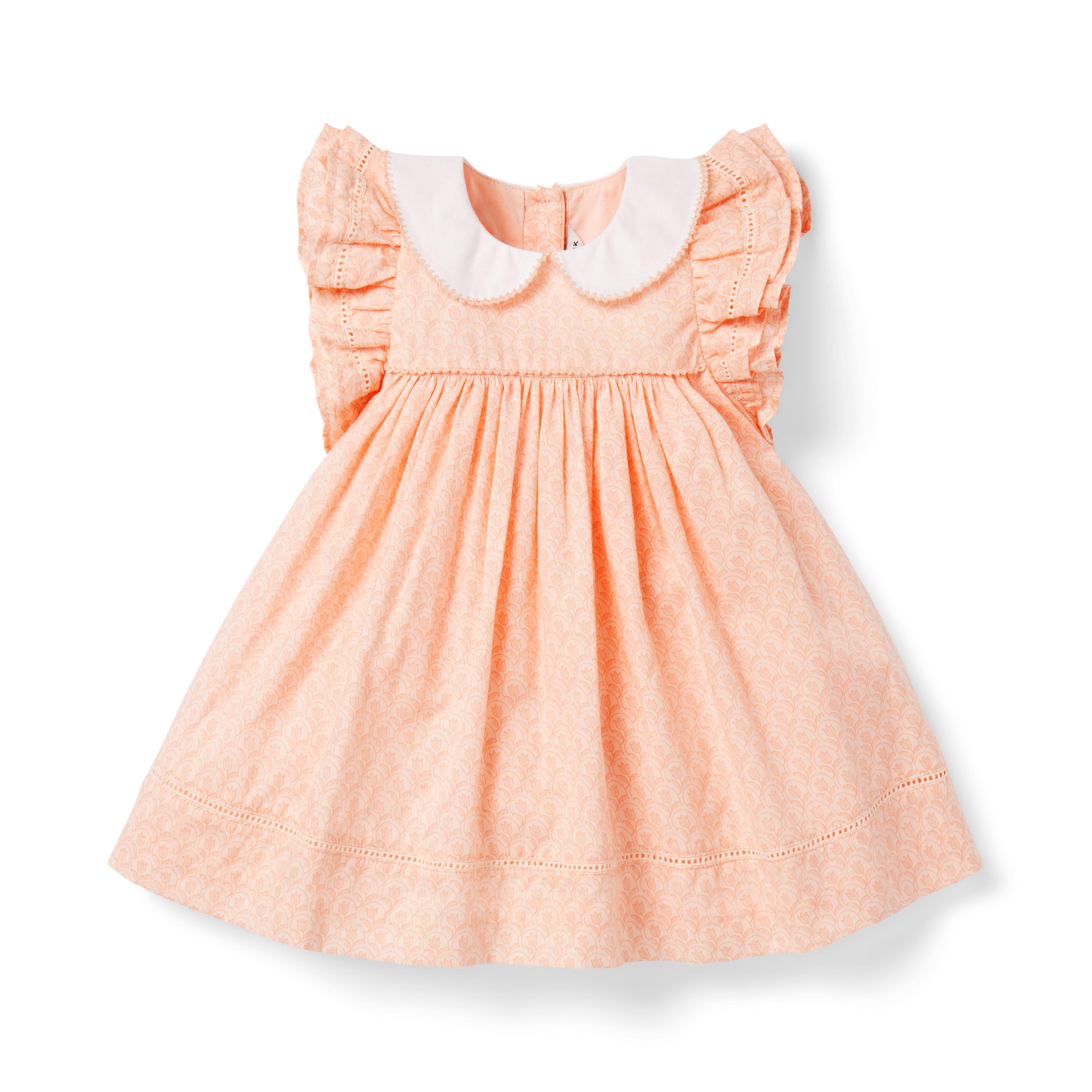 Baby Floral Collared Dress image number 0