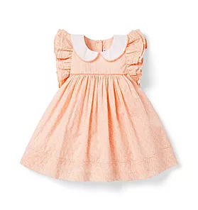 Baby Floral Collared Dress