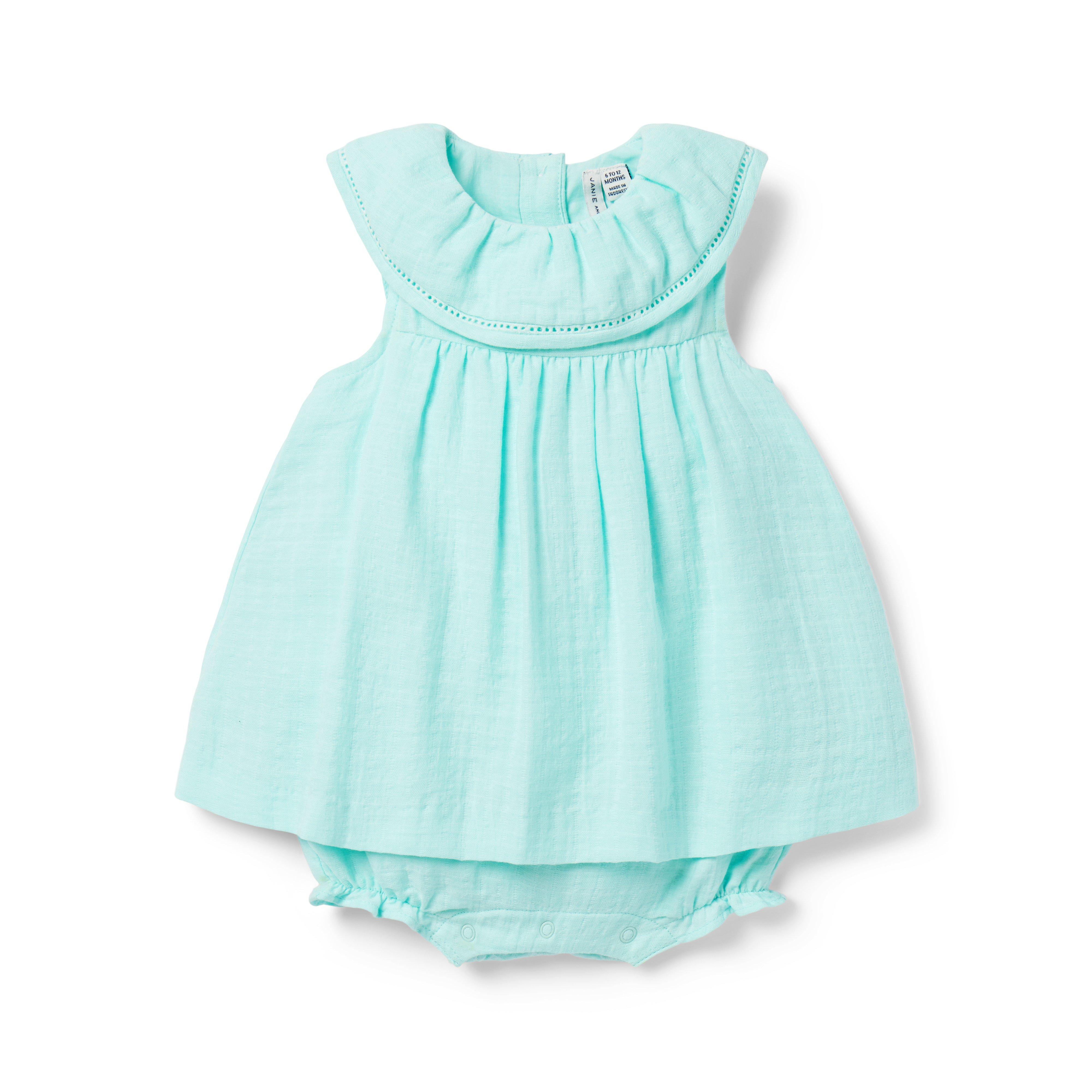 Baby Ruffle Gauze Romper image number 0