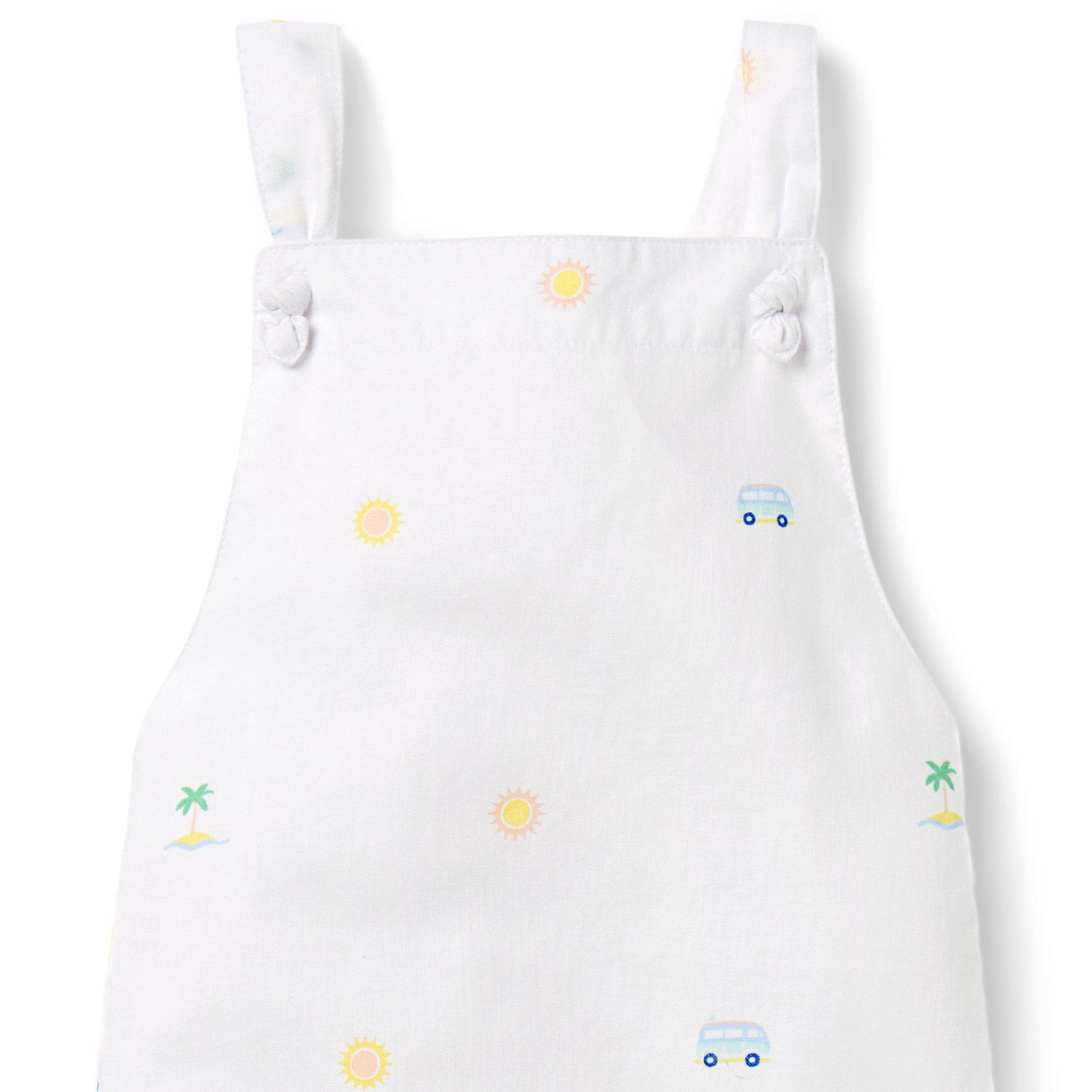 Baby Beach Icon Linen-Cotton Overall image number 2