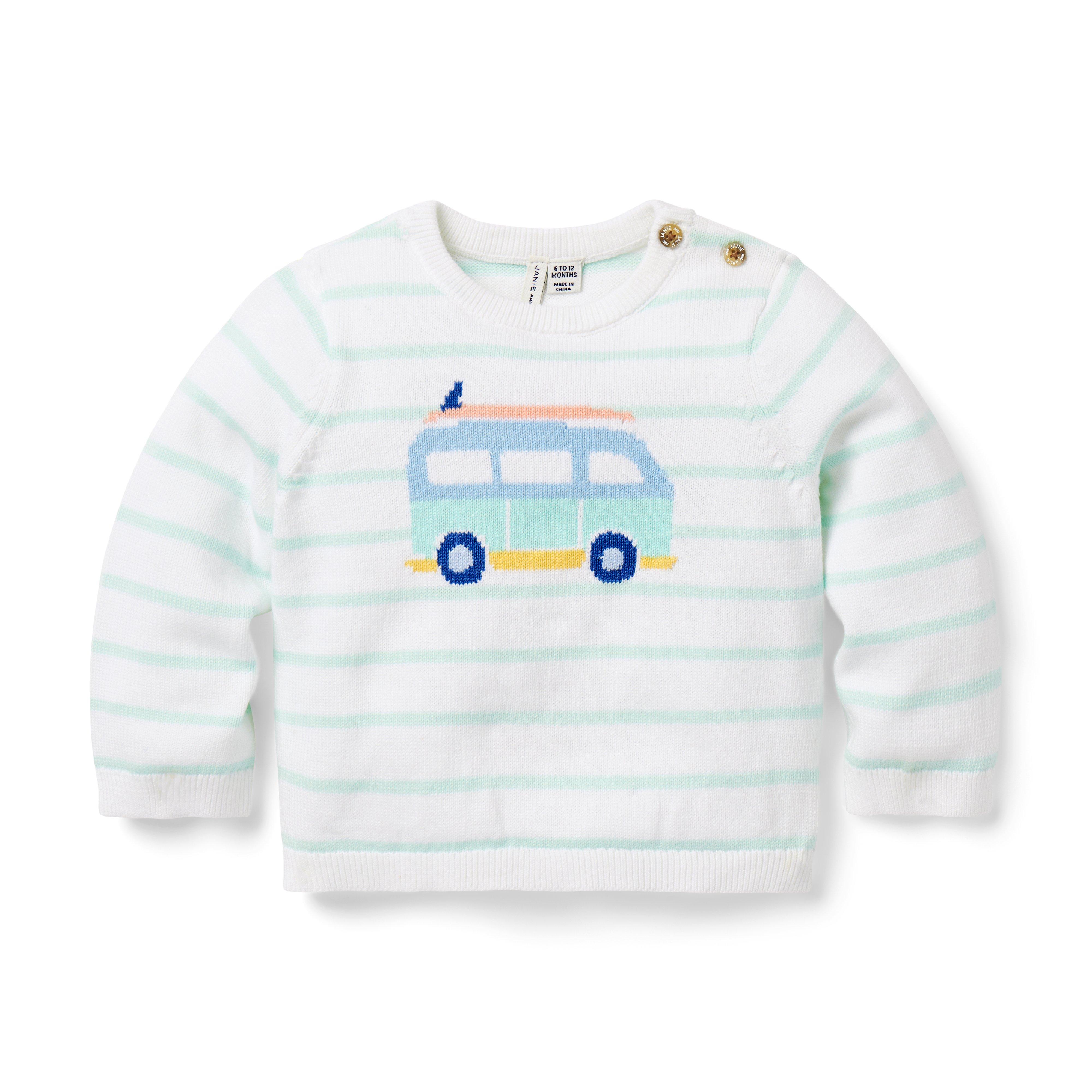 Baby Striped Surf Sweater image number 0