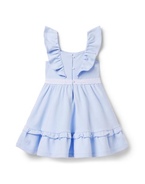 Ruffle Ponte Dress