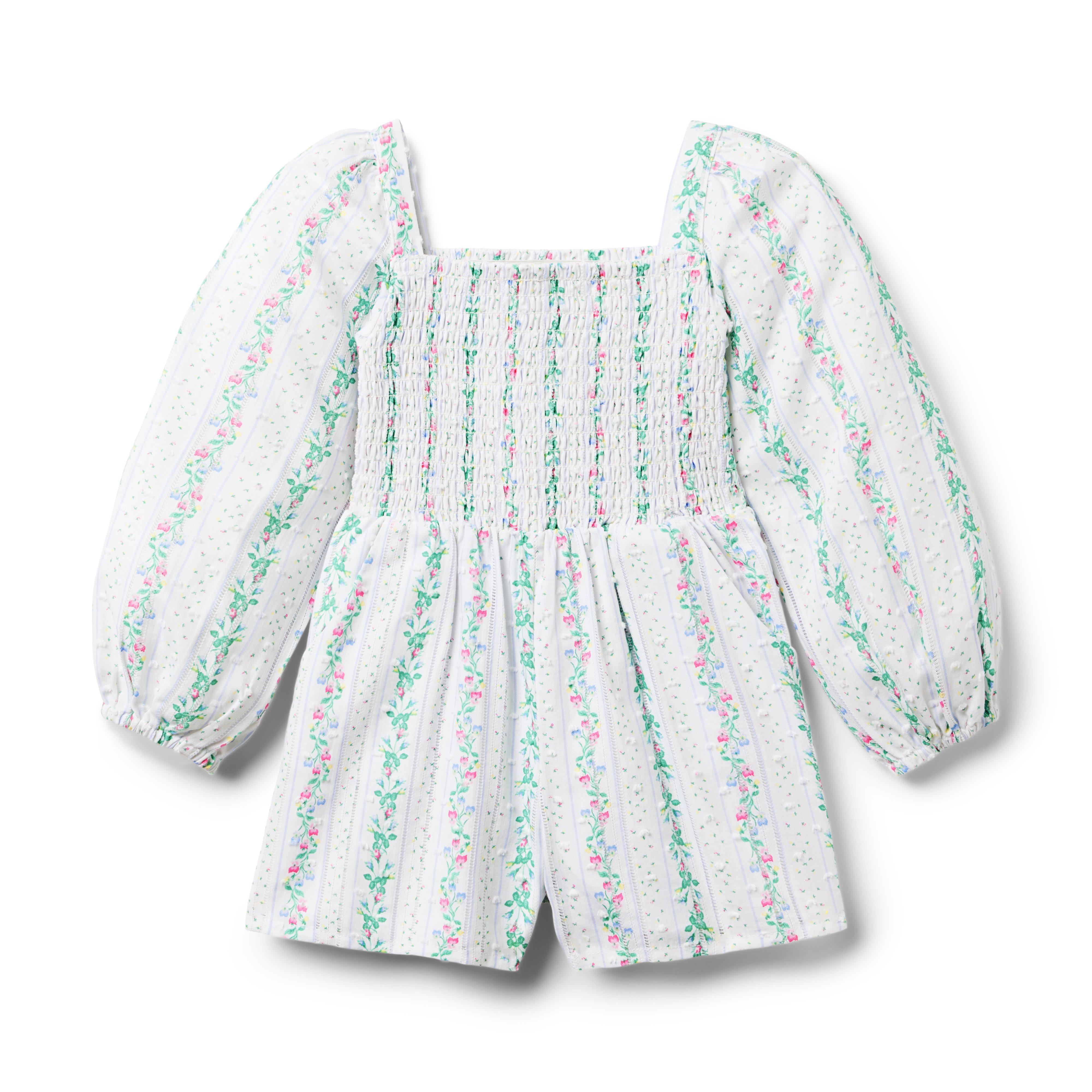 The Emma Smocked Romper image number 0