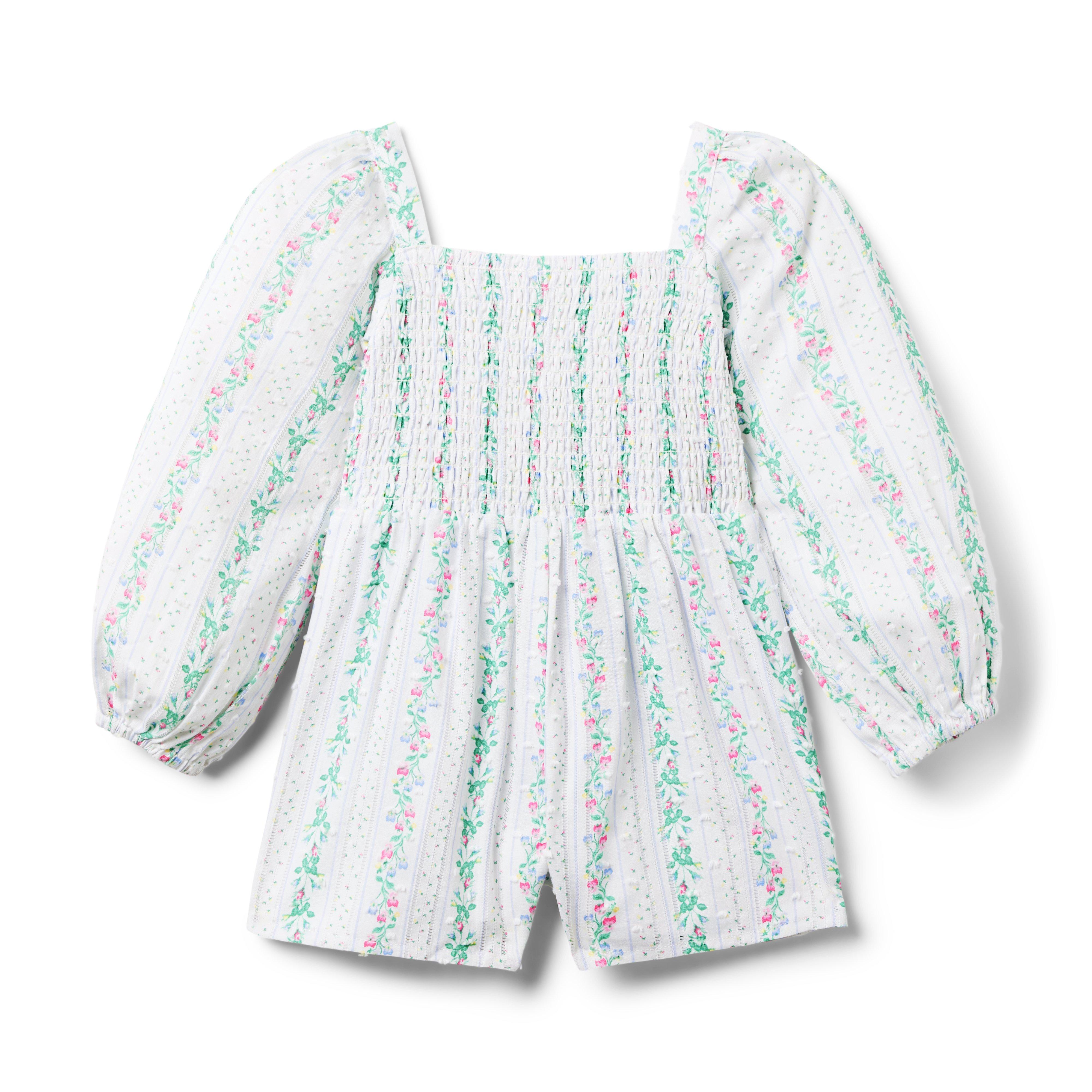 The Emma Smocked Romper image number 1