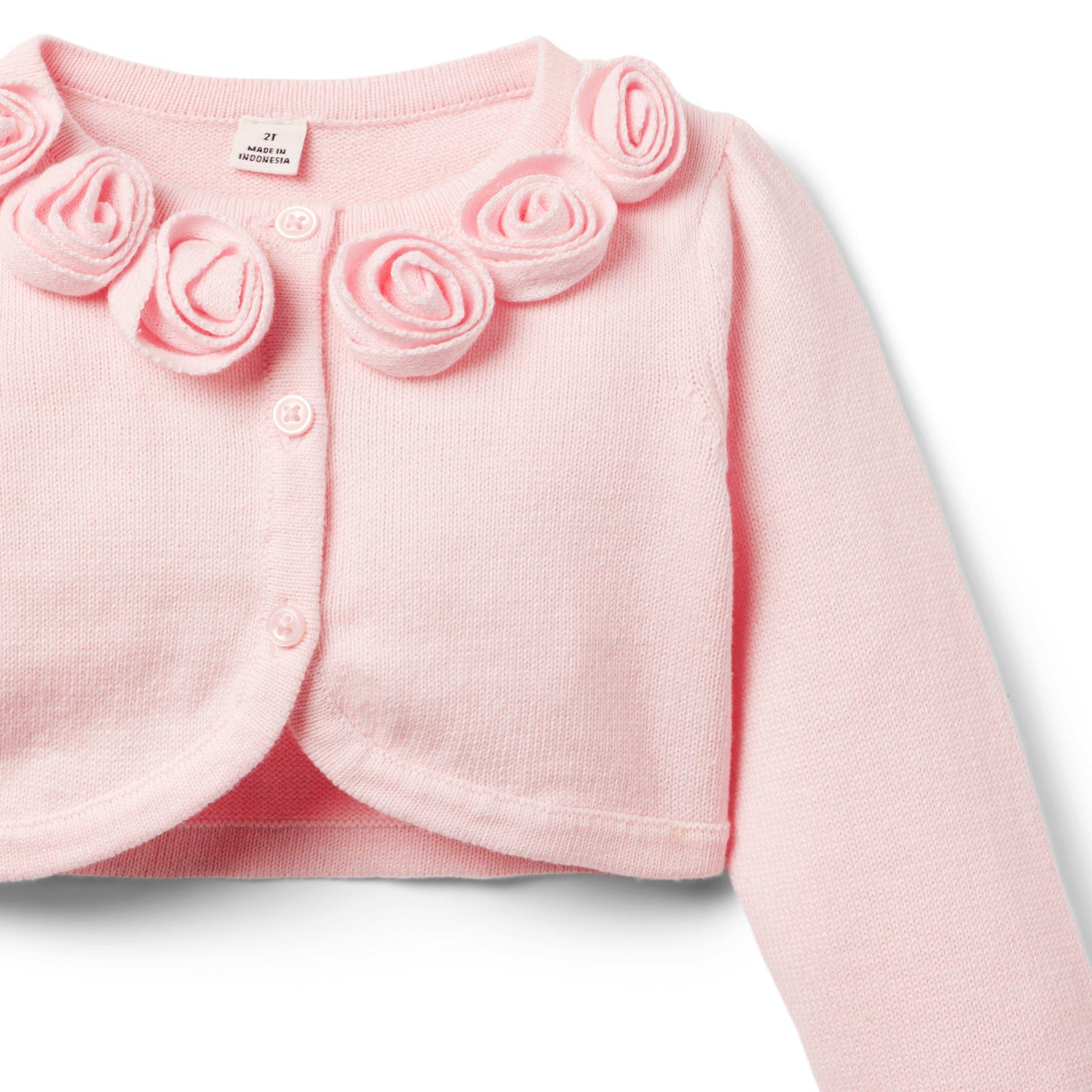 The Rosette Cropped Cardigan image number 2