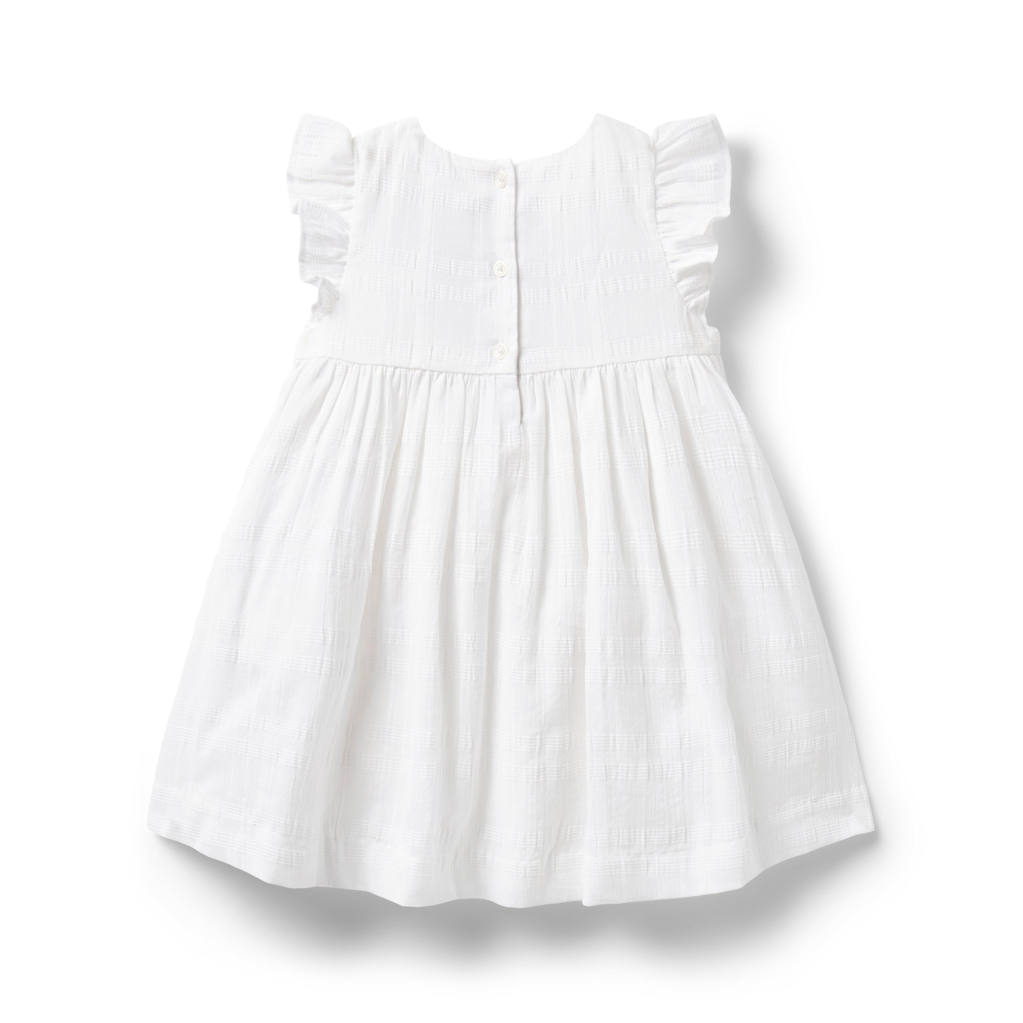 Baby Embroidered Smocked Dress image number 1