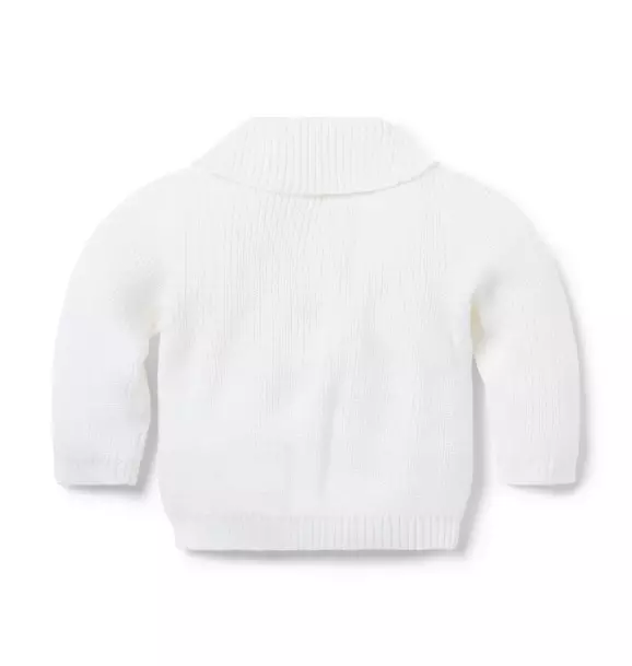 Baby Ribbed Collar Cardigan image number 1