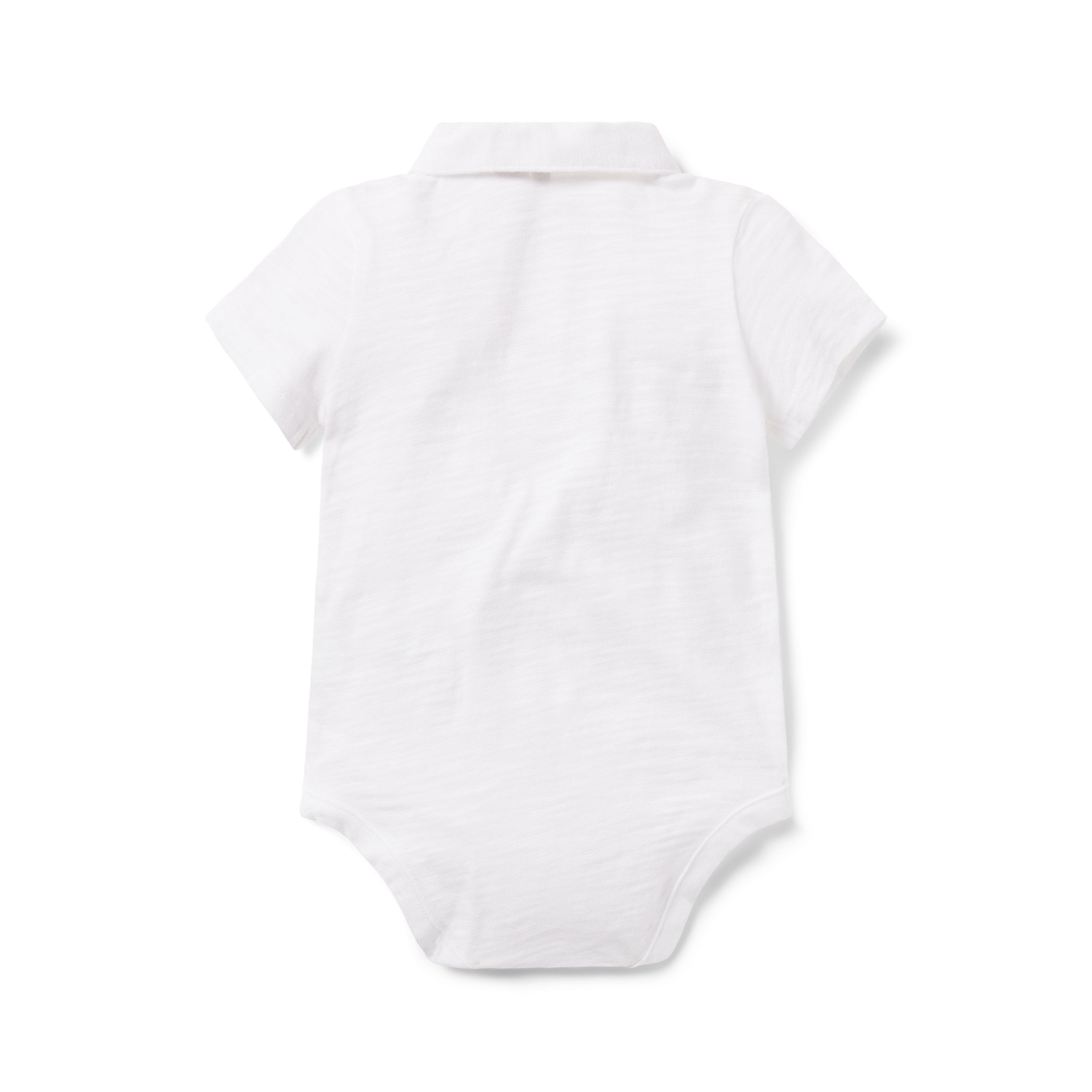 The Slub Polo Baby Bodysuit image number 1