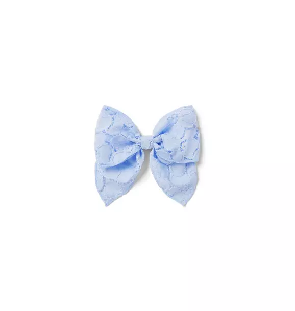 Lace Bow Barrette image number 0