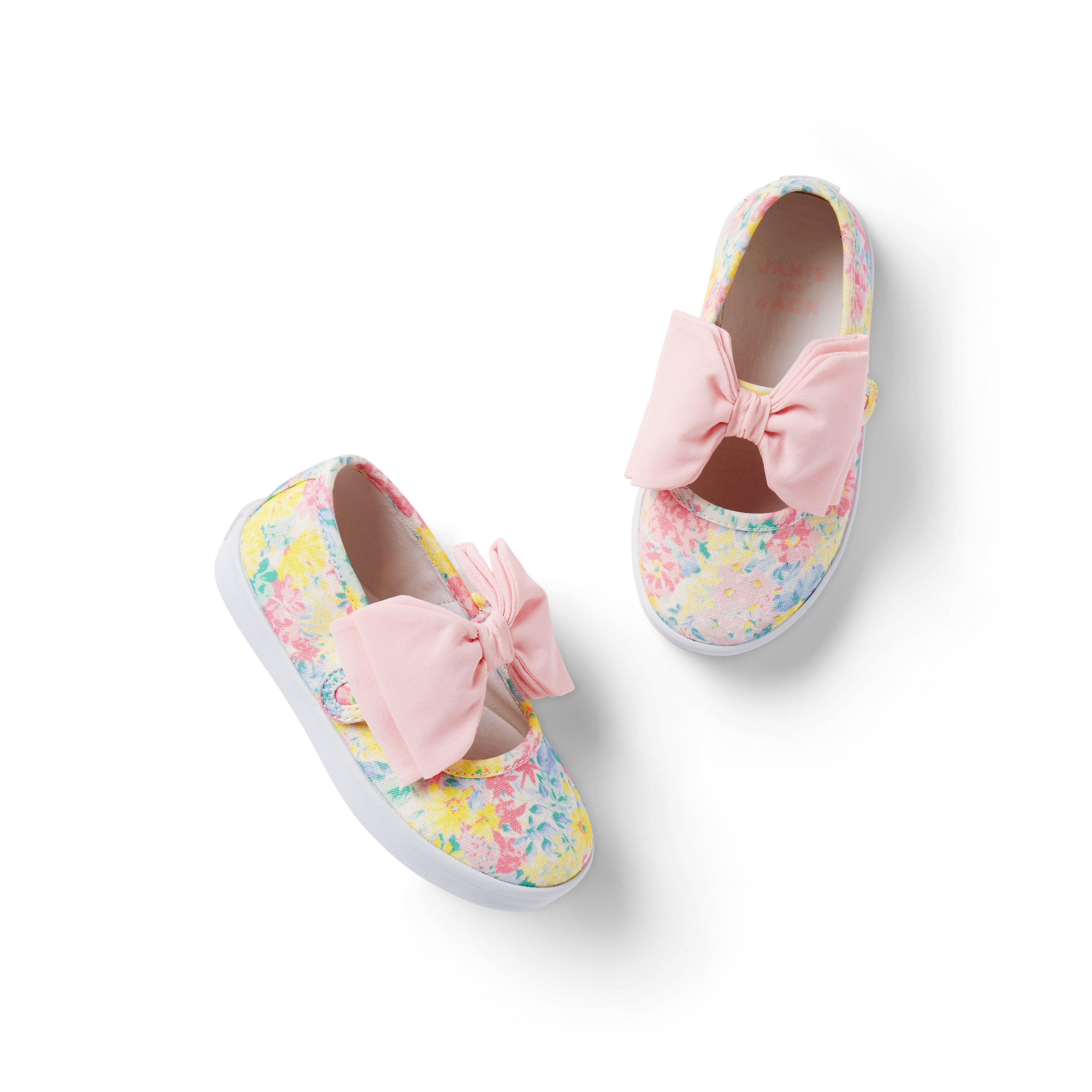 Floral Bow Sneaker