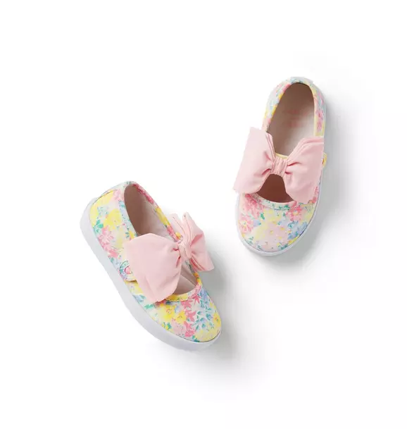 Floral Bow Sneaker image number 0