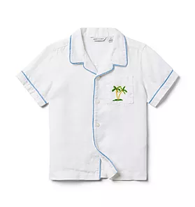 The Embroidered Cabana Shirt