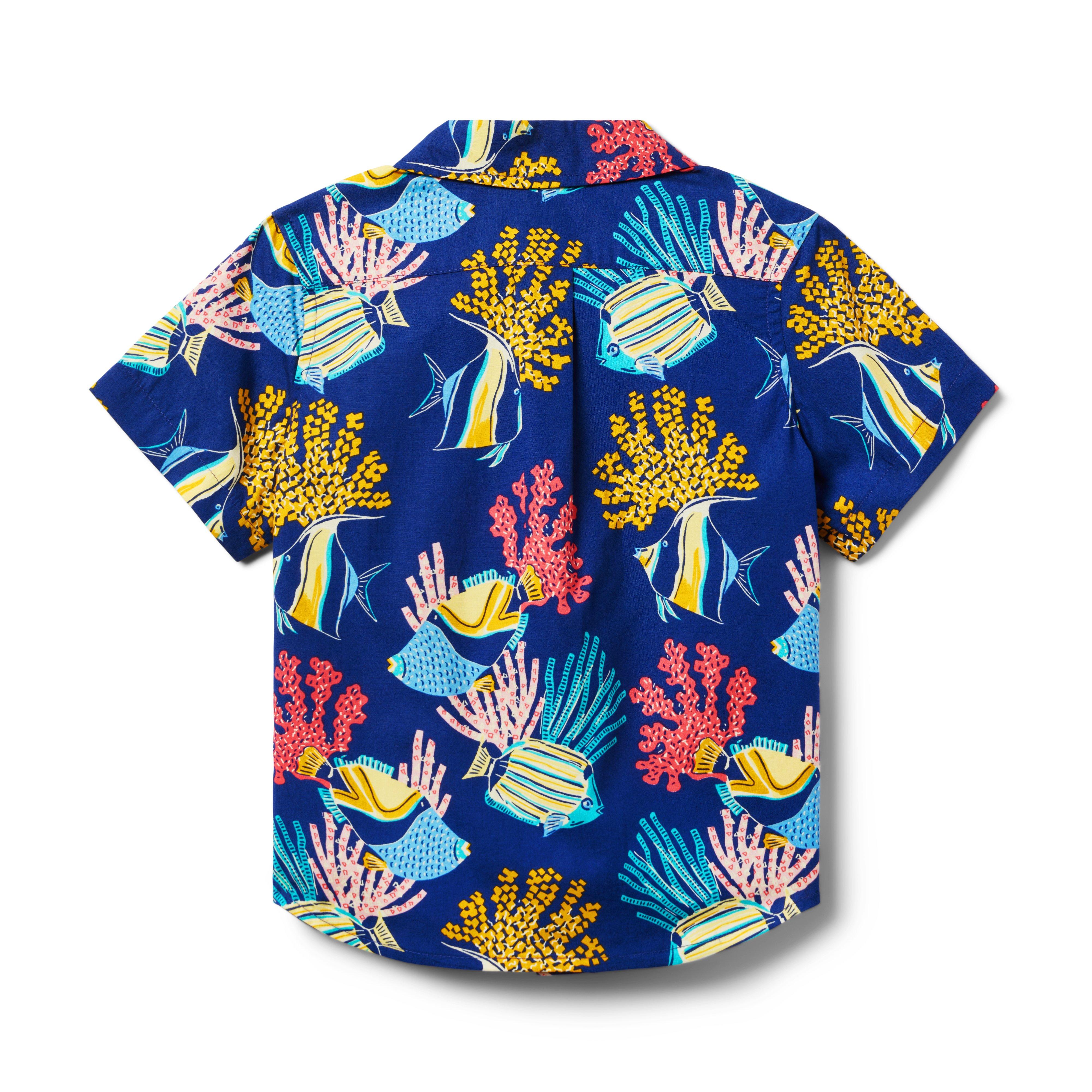 Coral Fish Poplin Shirt image number 1