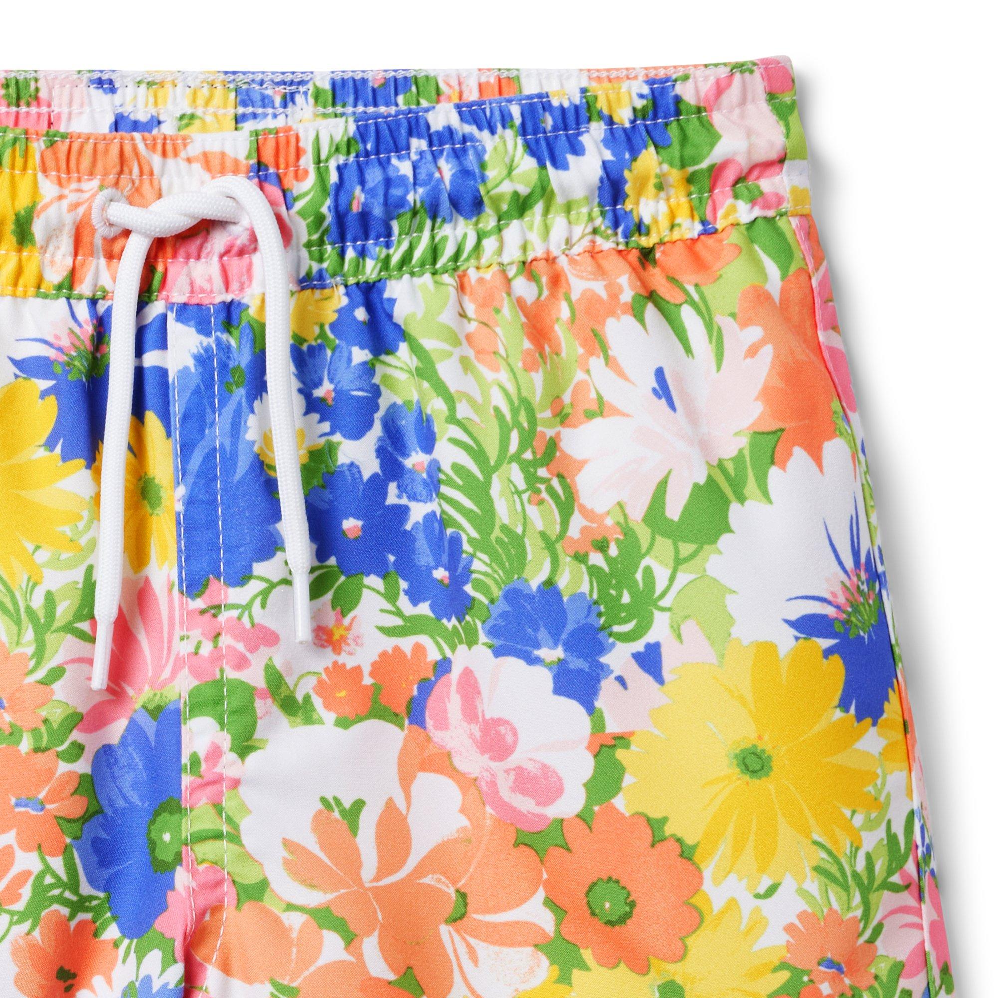 Recycled Floral Swim Trunk image number 2
