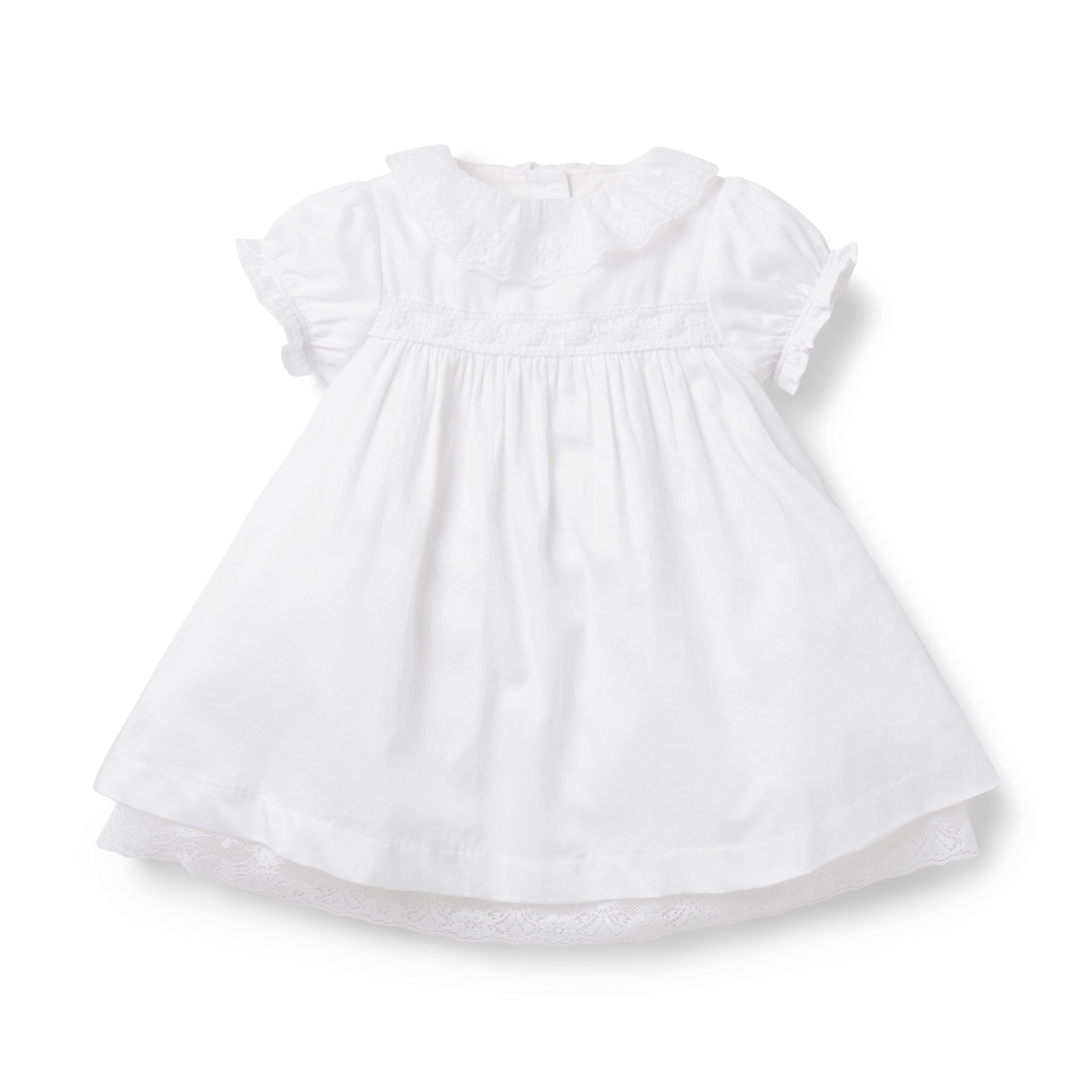 Baby Lace Trim Party Dress