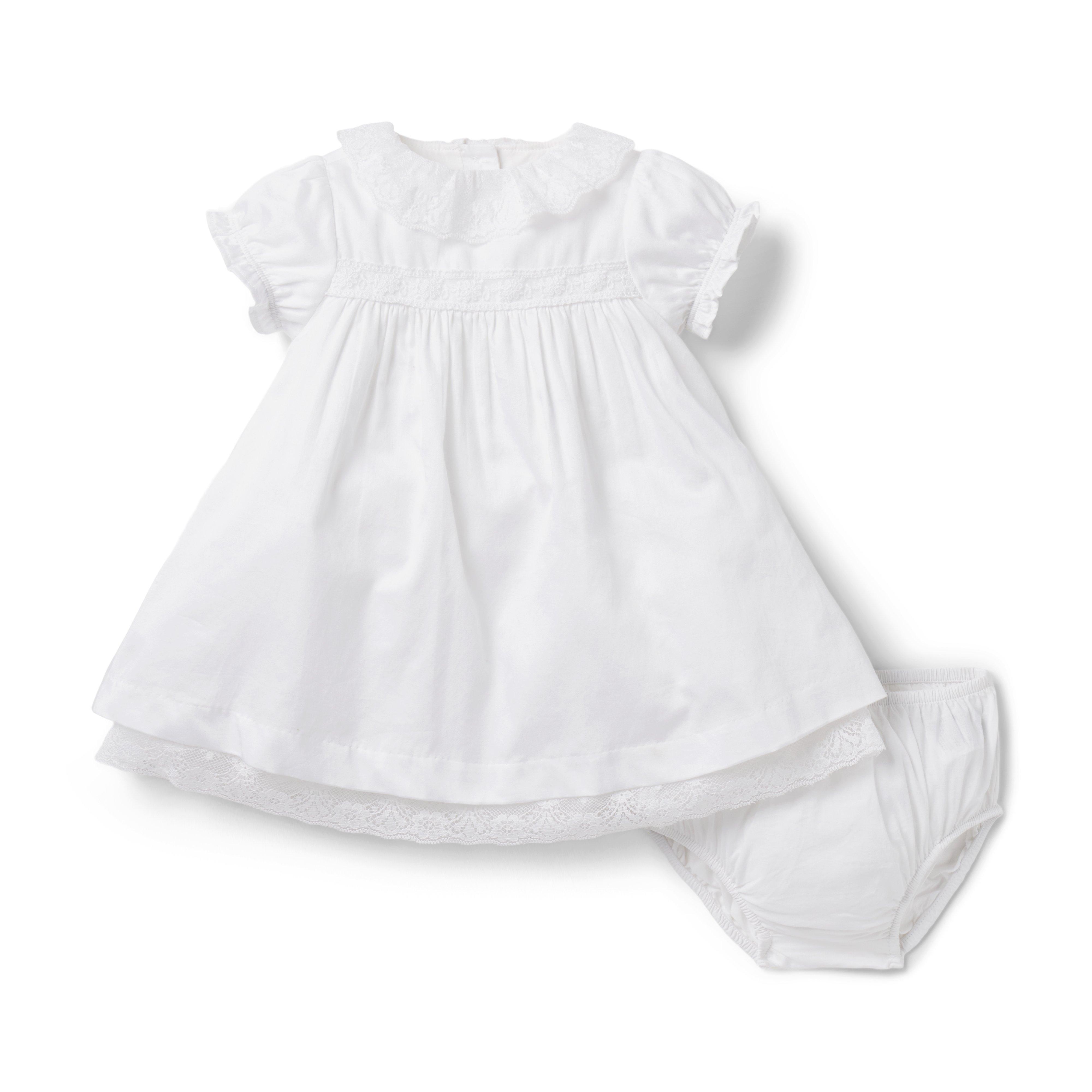 Baby Lace Trim Party Dress image number 2