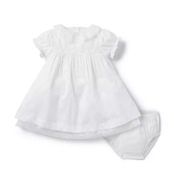 Baby Lace Trim Party Dress image number 2