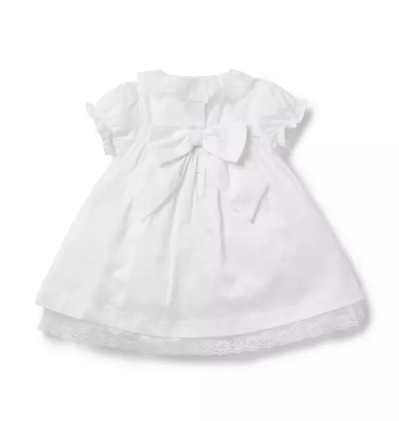 Baby Lace Trim Party Dress image number 1