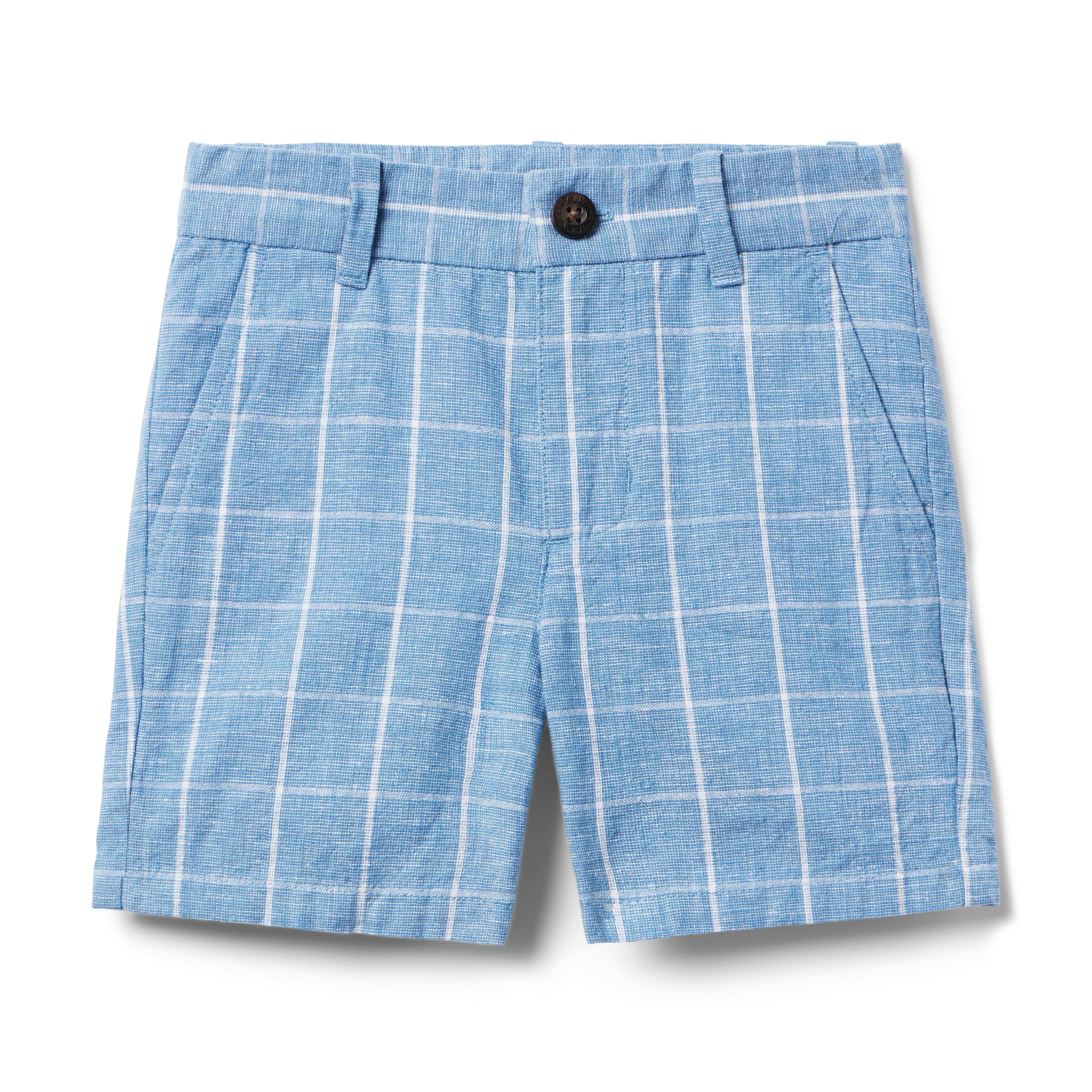 The Tattersall Linen-Cotton Short image number 0