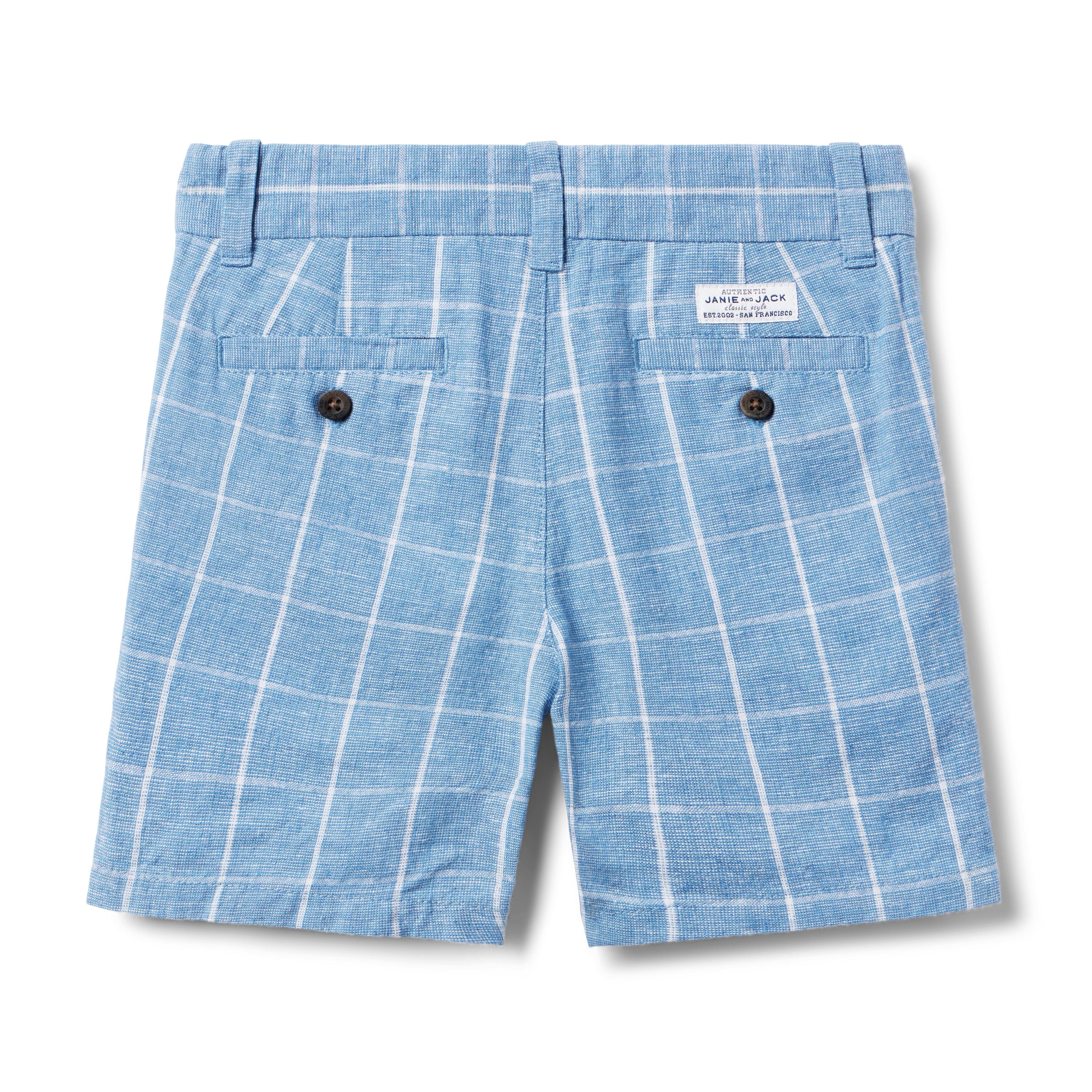 The Tattersall Linen-Cotton Short image number 1