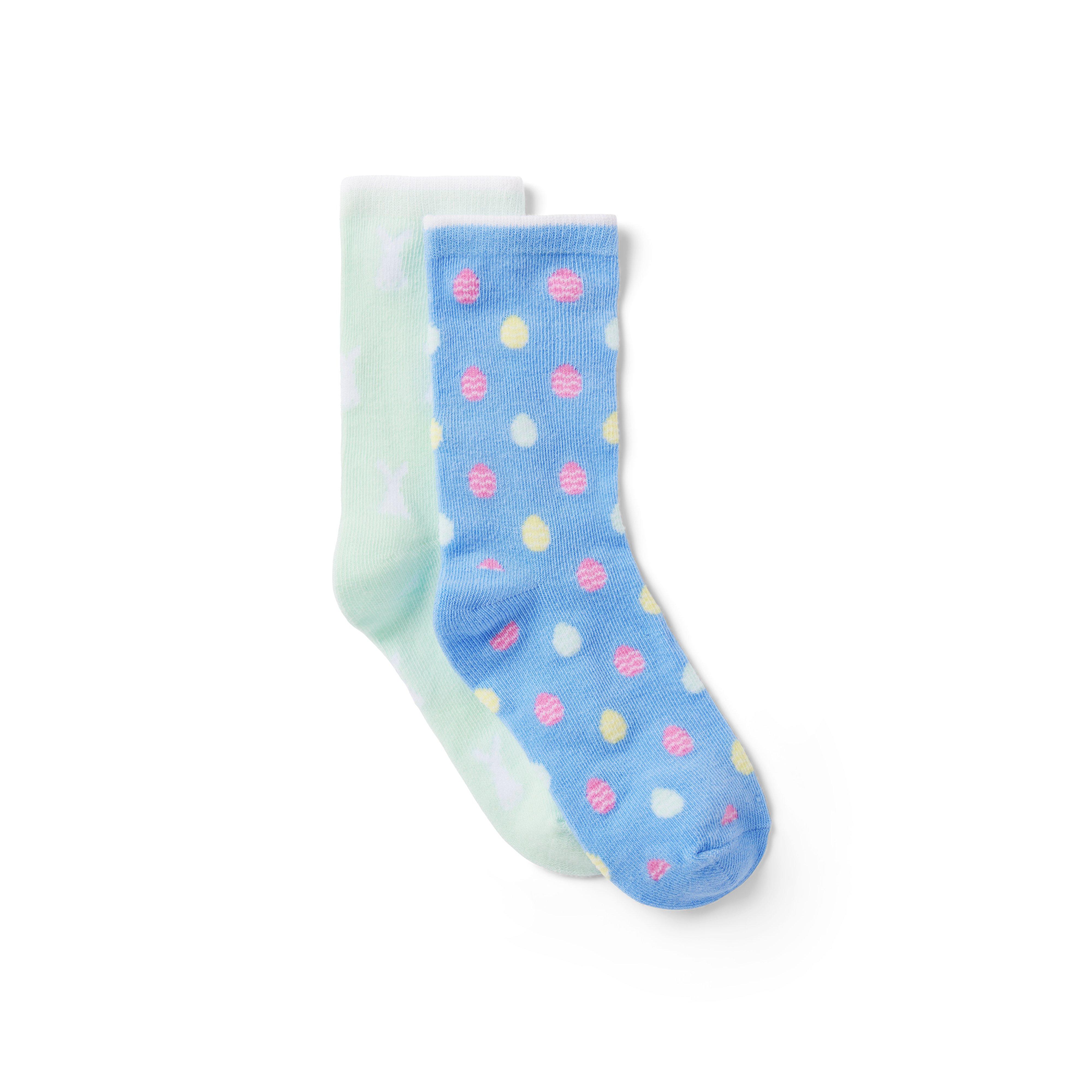 Bunny and Egg Sock 2-Pack