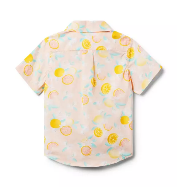Citrus Floral Poplin Shirt image number 1