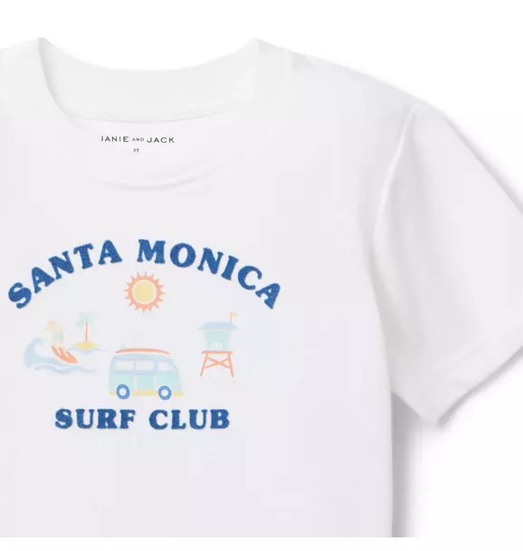 Santa Monica Surf Club Tee image number 2