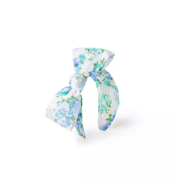 Floral Bow Headband image number 0
