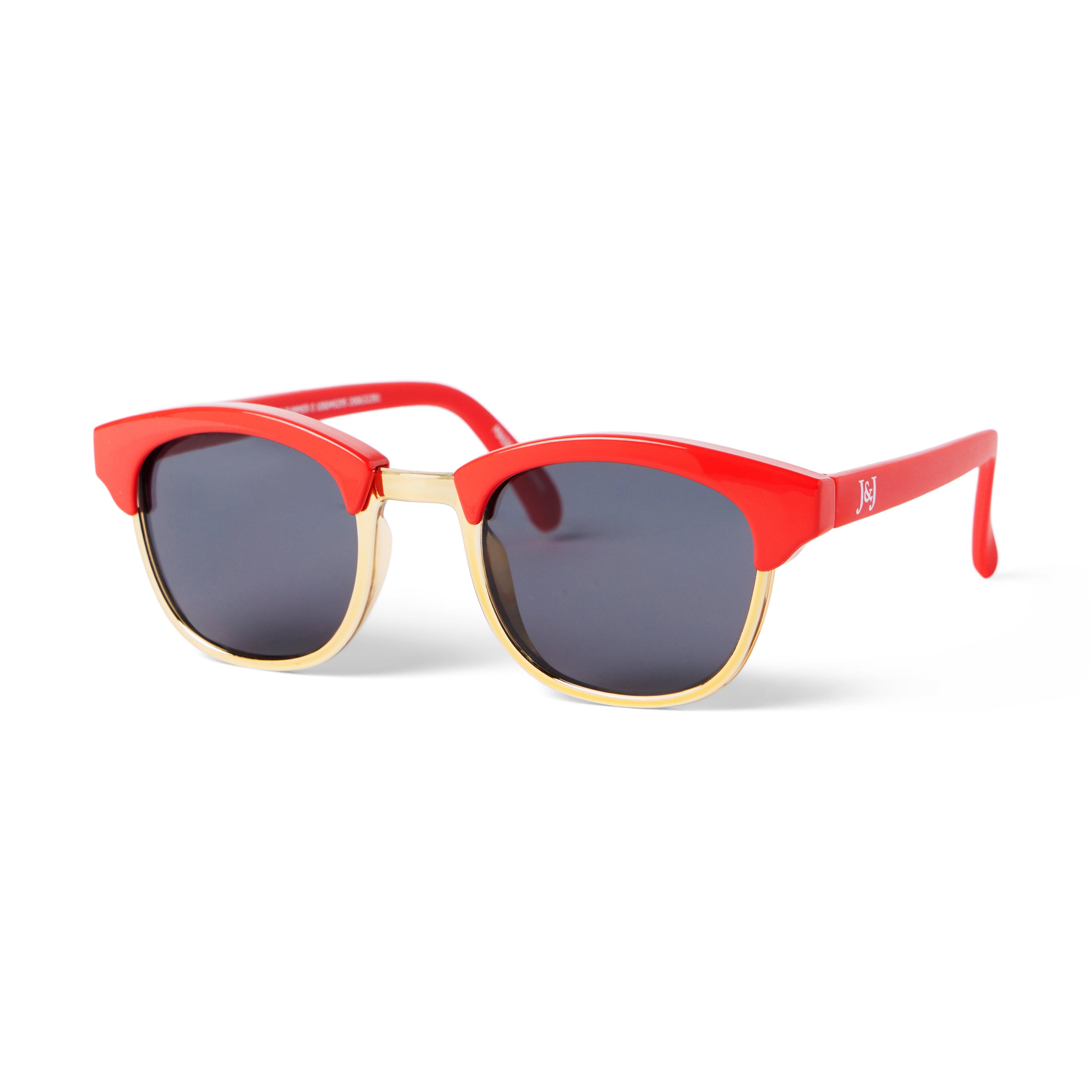 Metallic Frame Sunglasses