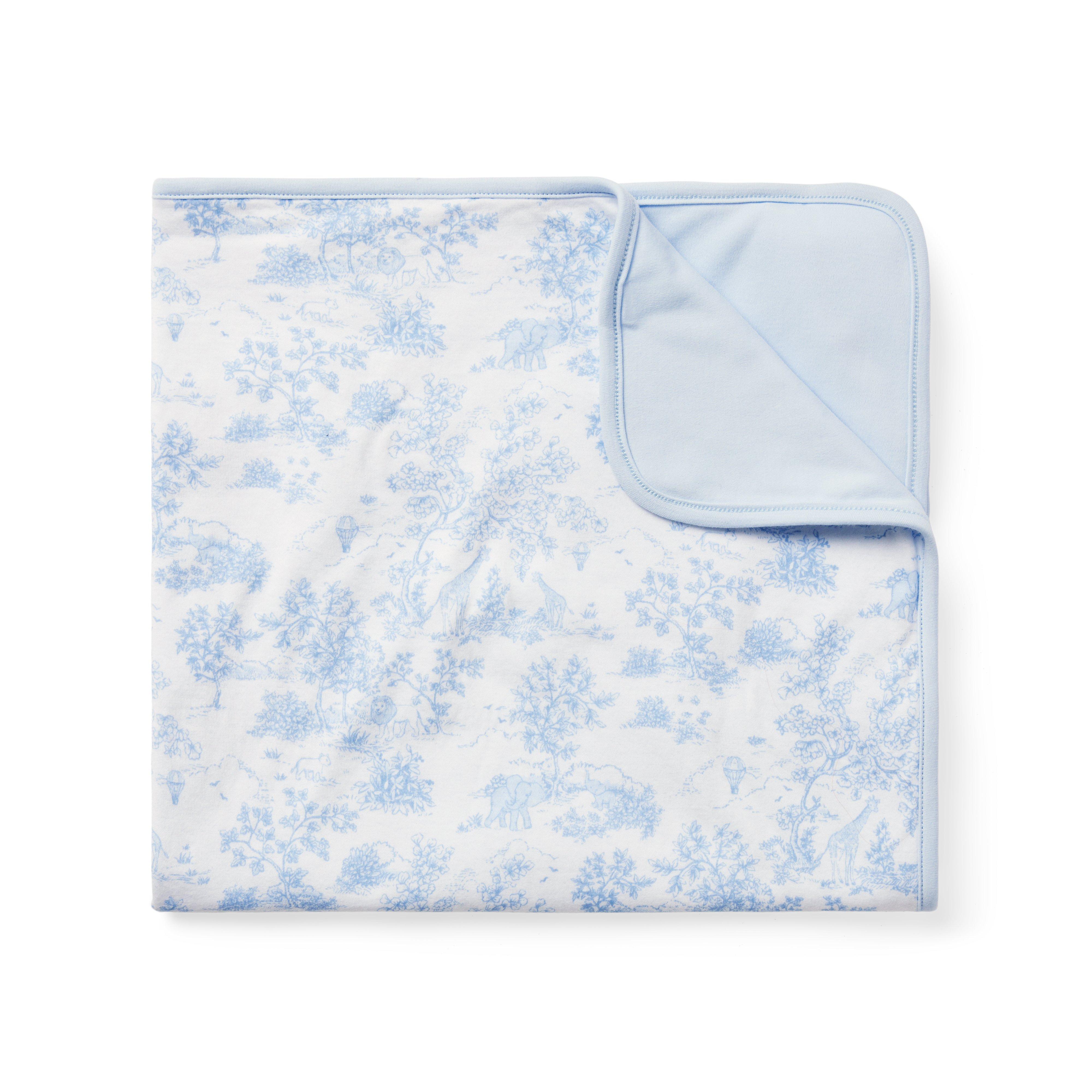 Baby Safari Toile Blanket  image number 0