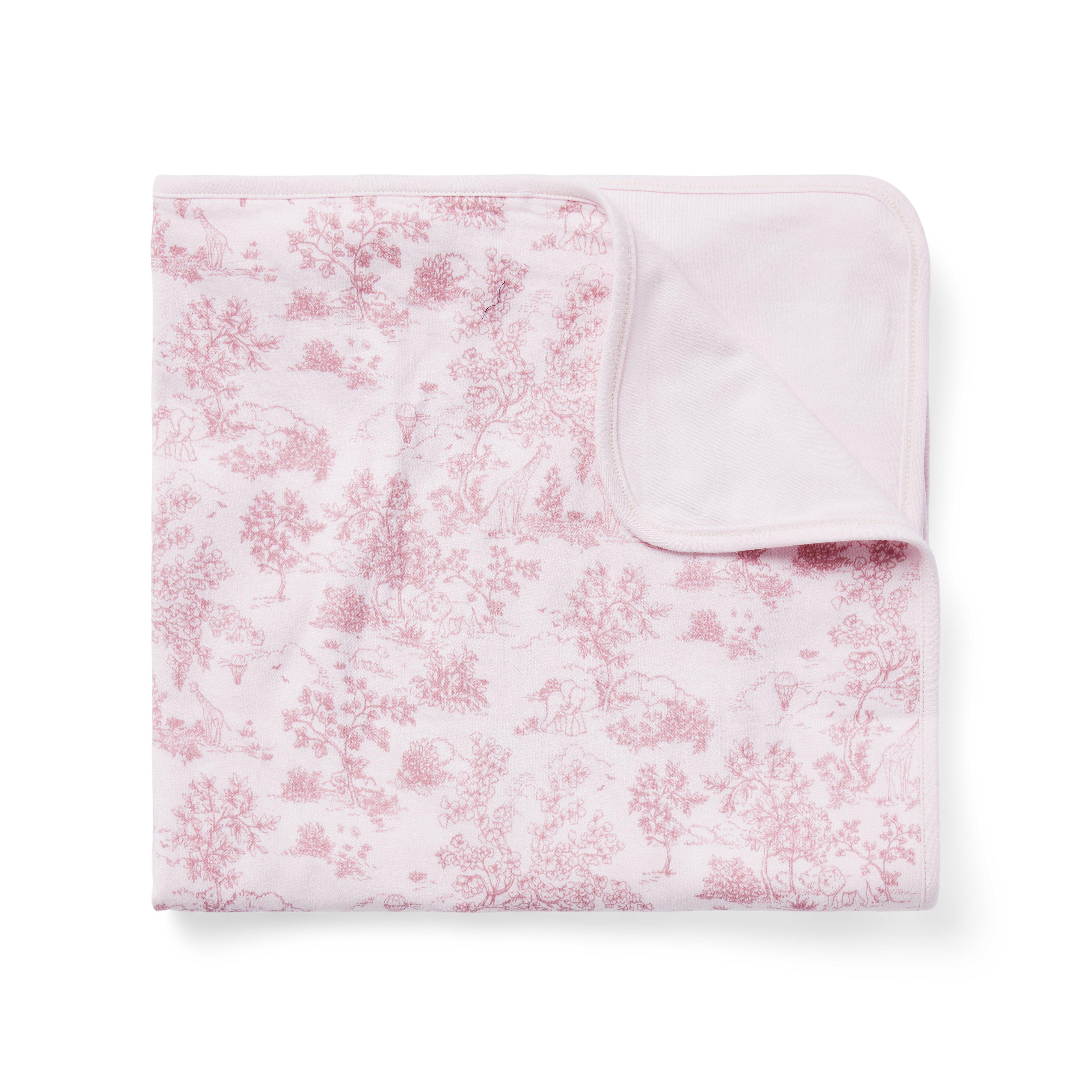 Baby Safari Toile Blanket  image number 0