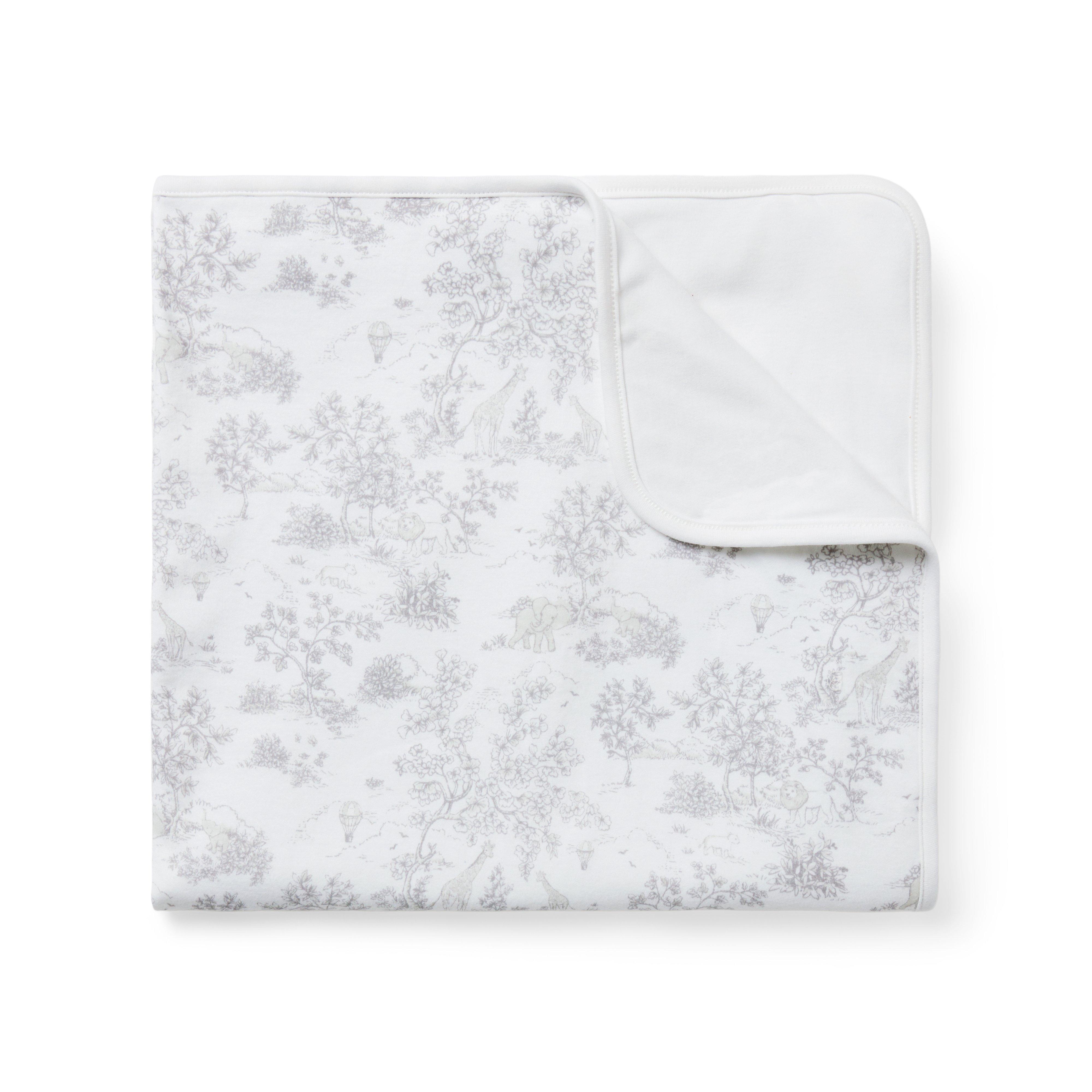 Baby Safari Toile Blanket  image number 0