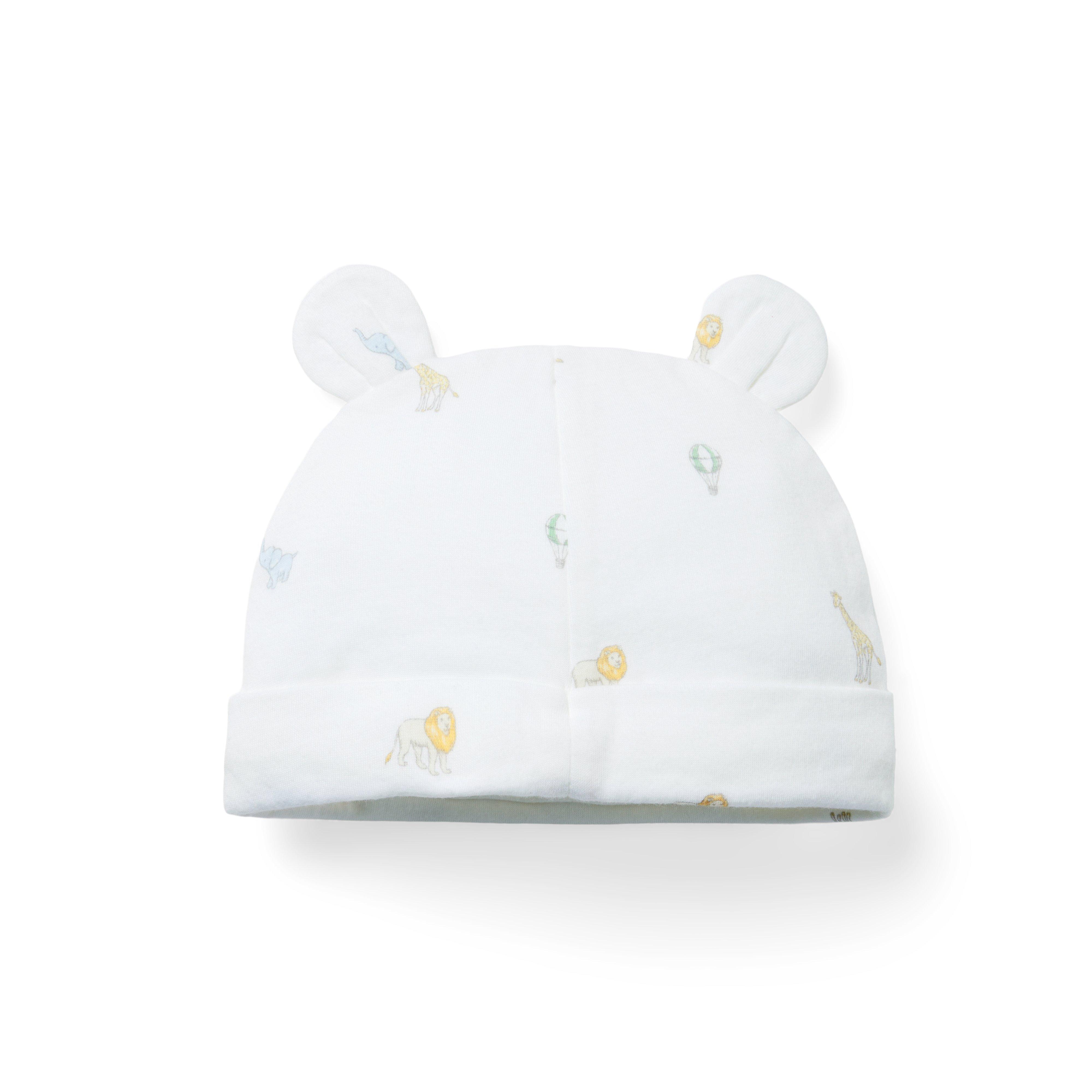 Baby Safari Bear Ear Beanie image number 1