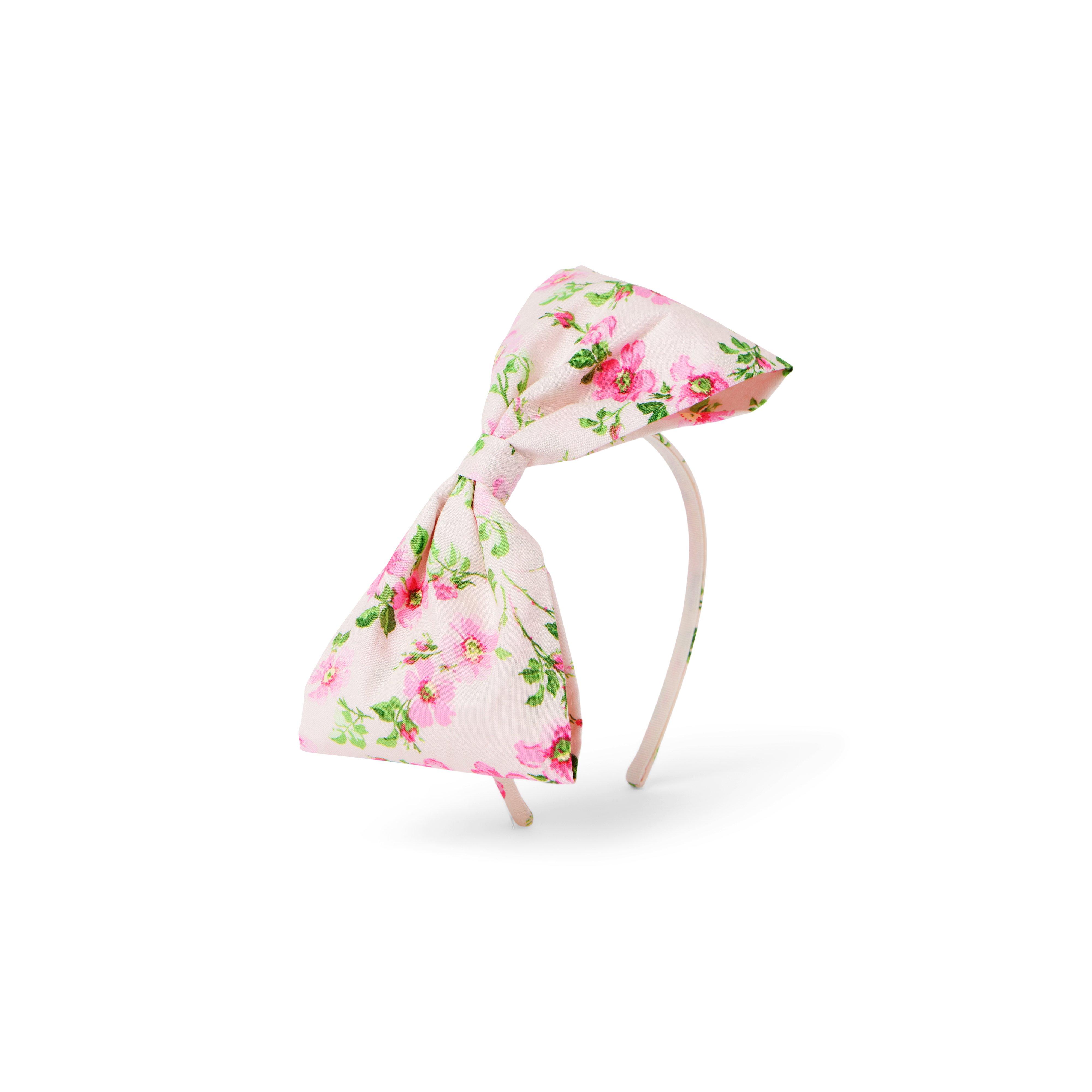 Floral Bow Headband image number 0