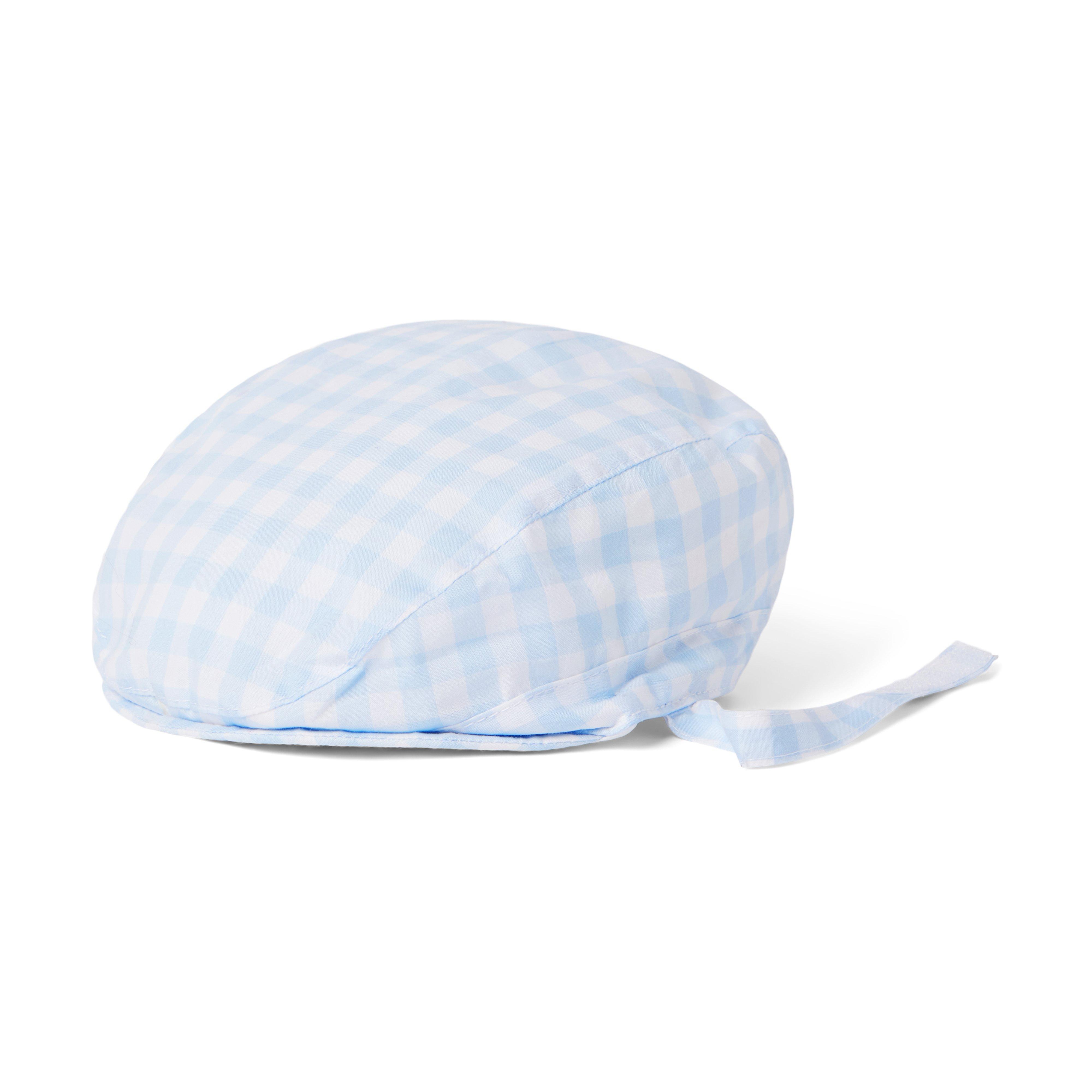 Baby Gingham Newsboy Cap image number 1