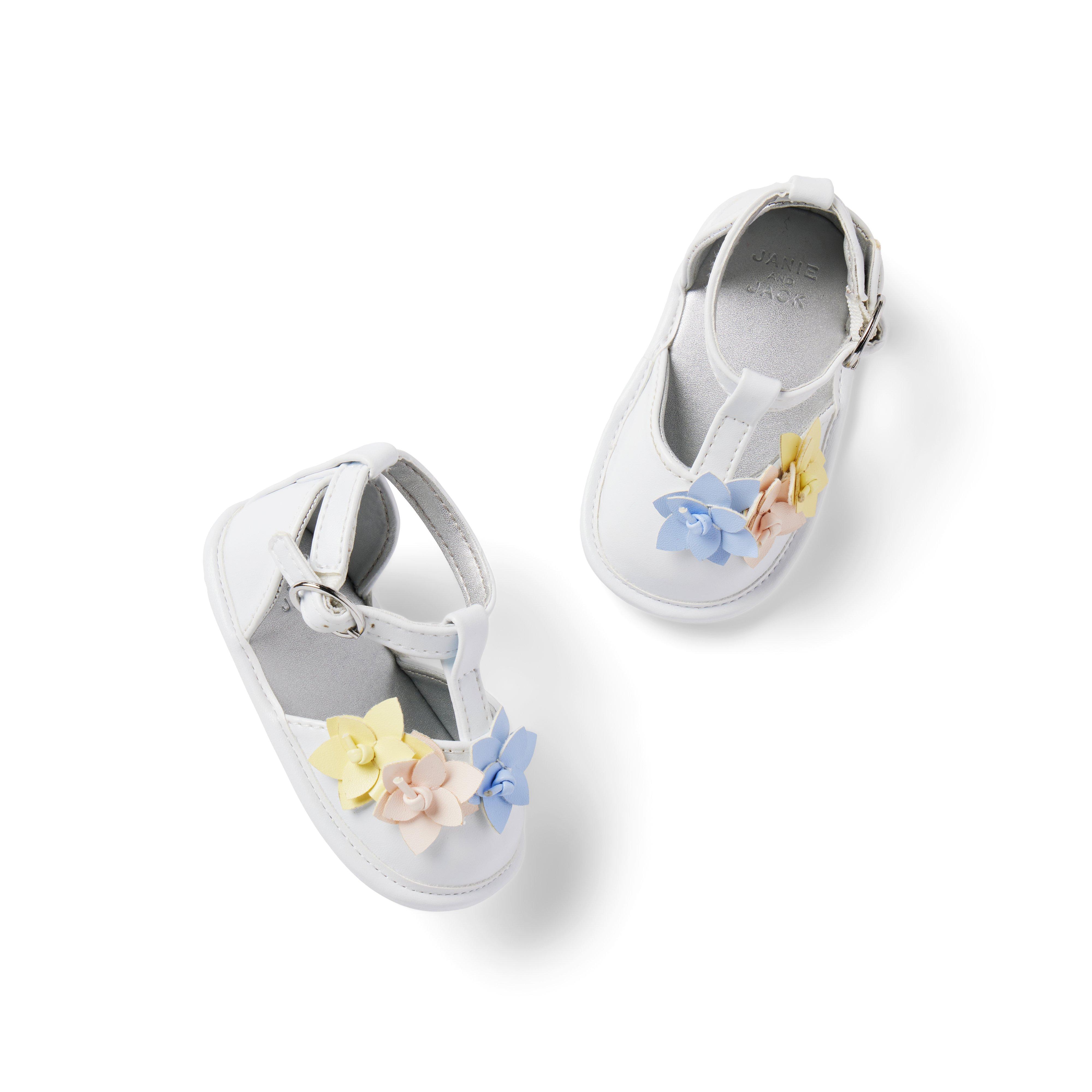 Baby Flower T-Strap Sandal image number 0