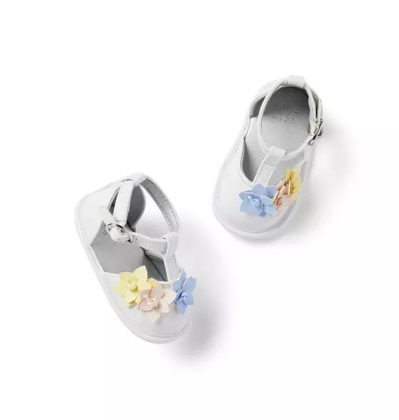 Baby Flower T-Strap Sandal image number 0
