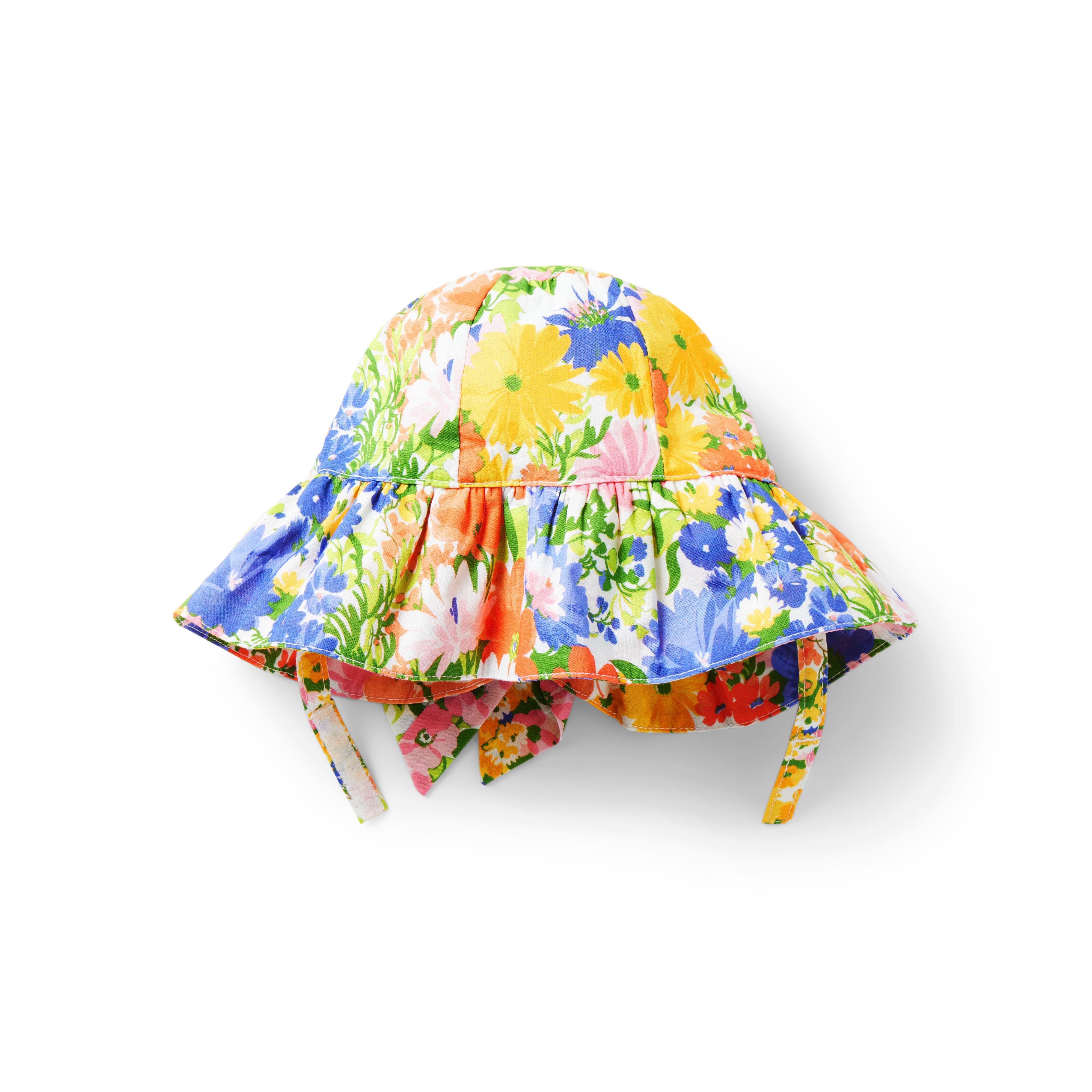 Baby Floral Bow Sun Hat