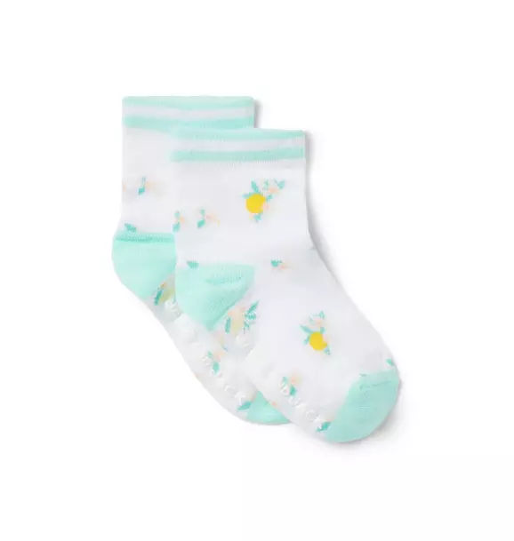 Baby Citrus Floral Sock image number 0